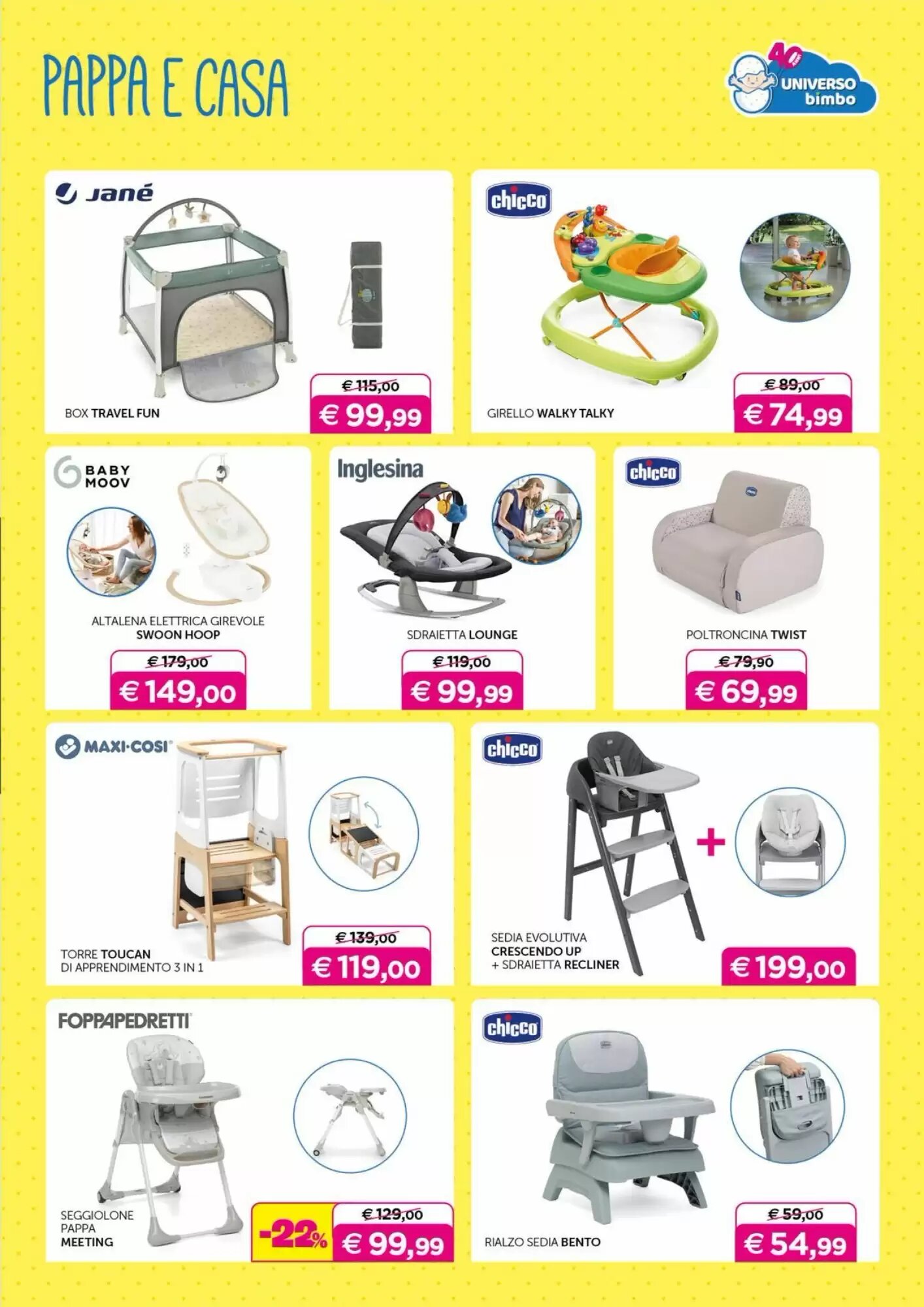 Volantino promozionale Universo Bimbo  valide dal 02/10/2026 - Pagina 13.