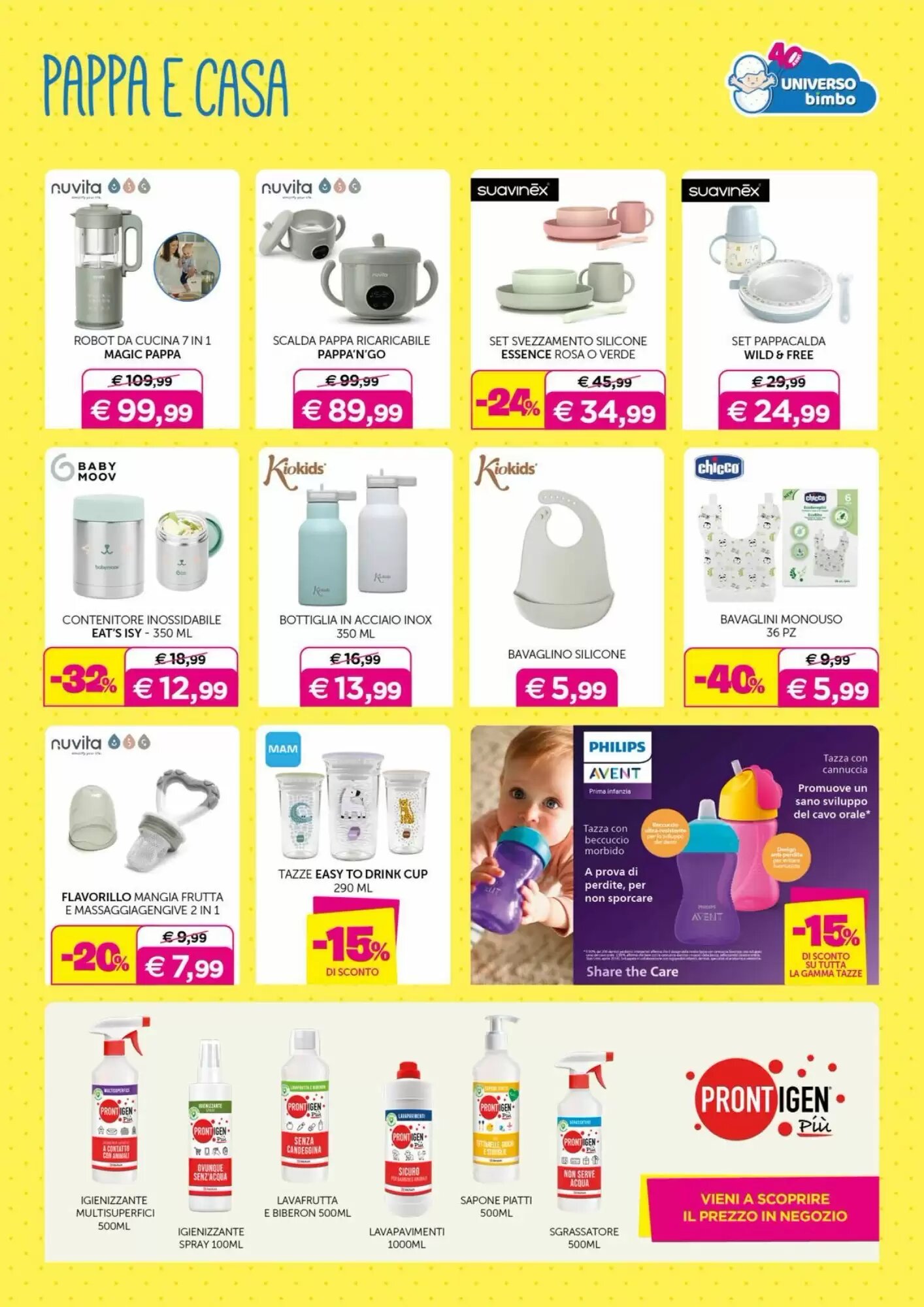 Volantino promozionale Universo Bimbo  valide dal 02/10/2026 - Pagina 14.