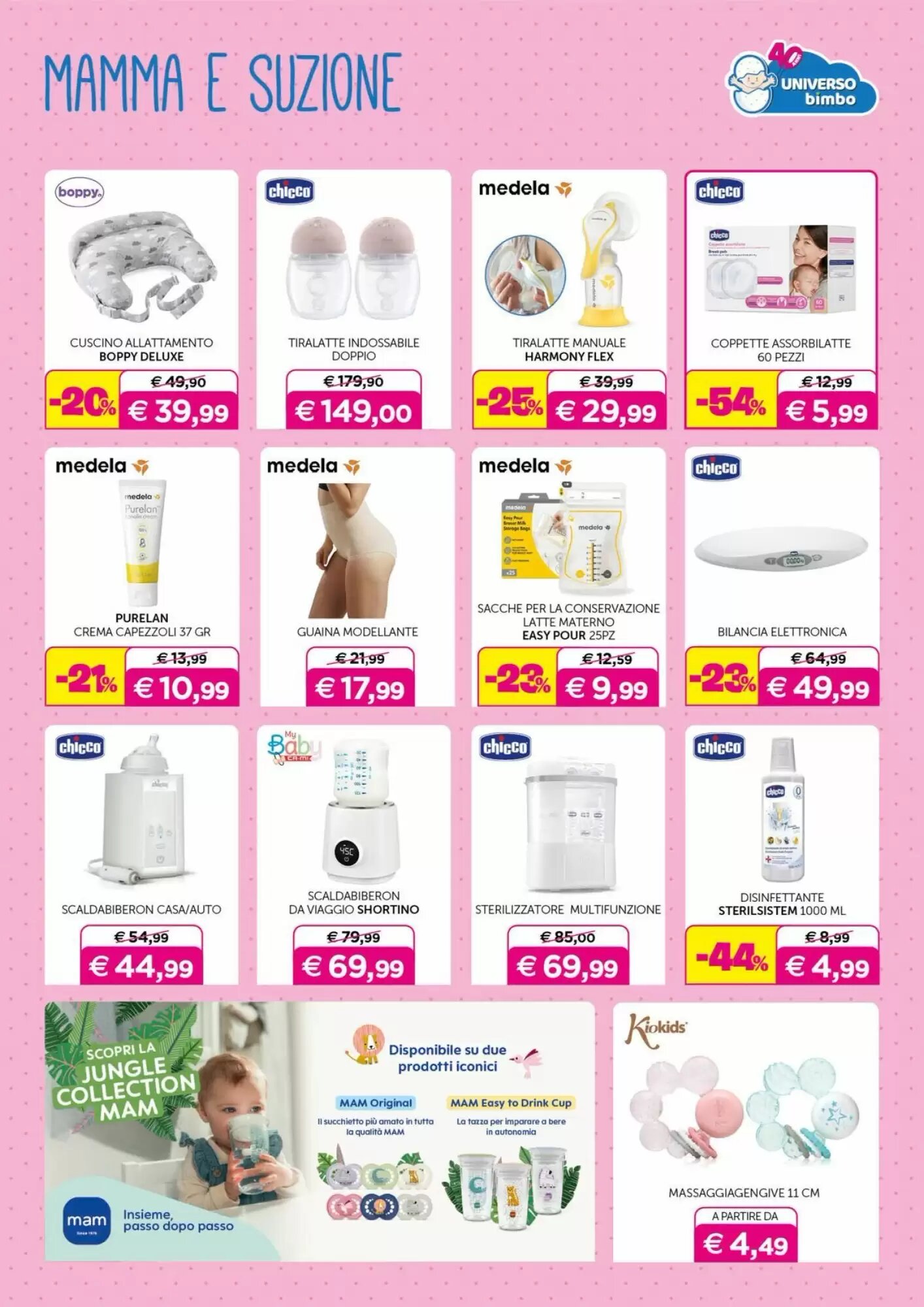 Volantino promozionale Universo Bimbo  valide dal 02/10/2026 - Pagina 16.