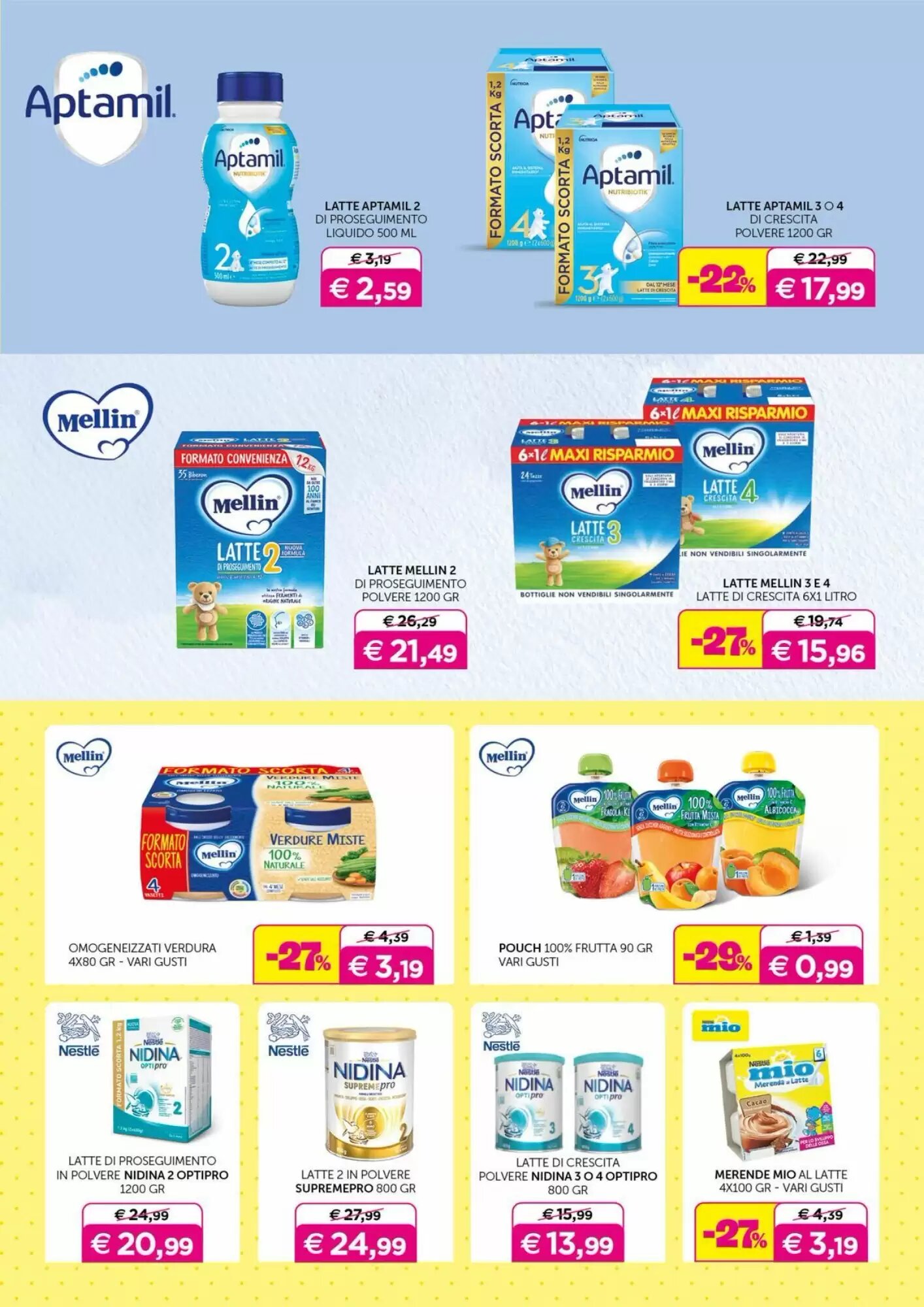 Volantino promozionale Universo Bimbo  valide dal 02/10/2026 - Pagina 27.