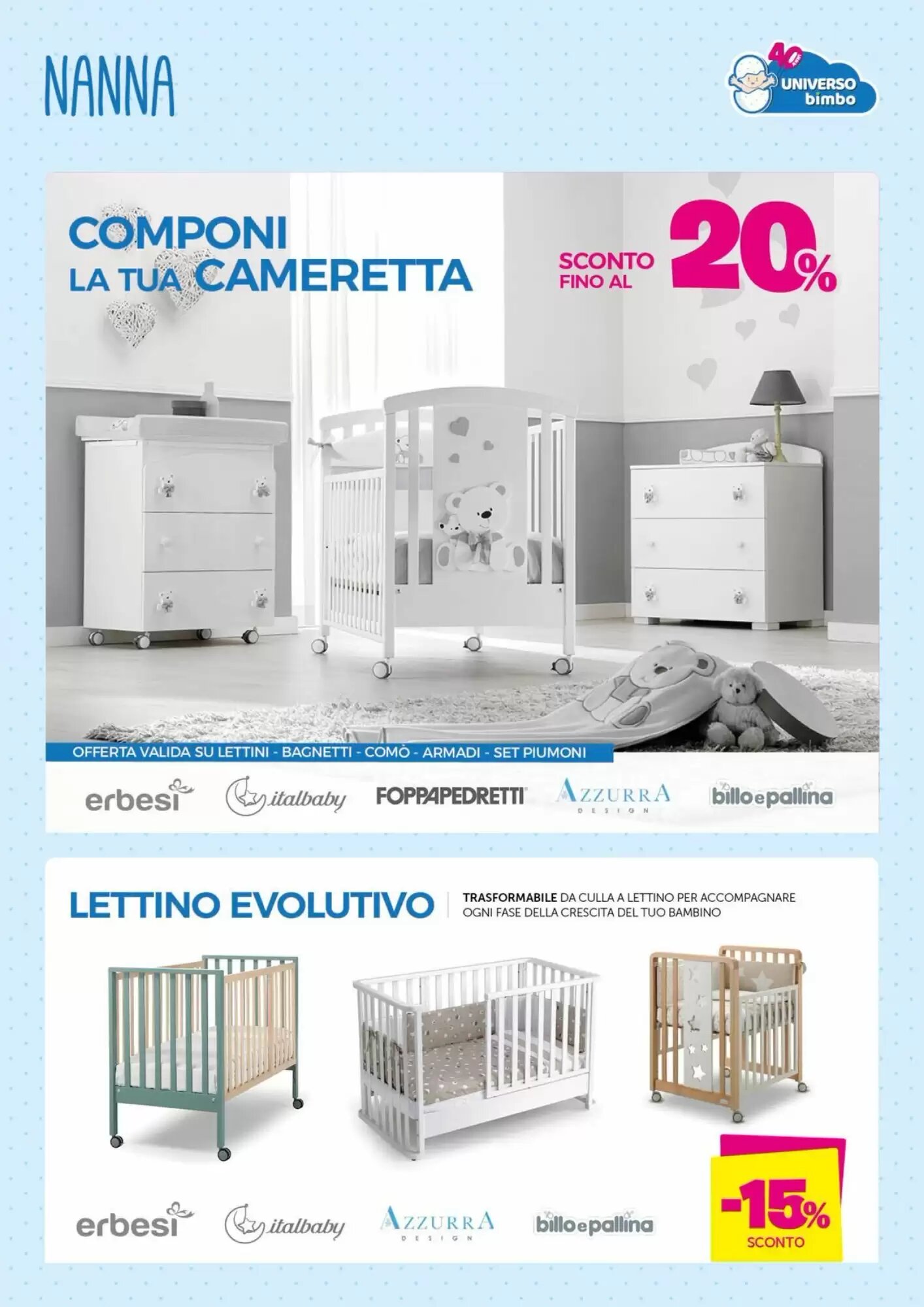 Volantino promozionale Universo Bimbo  valide dal 02/10/2026 - Pagina 8.