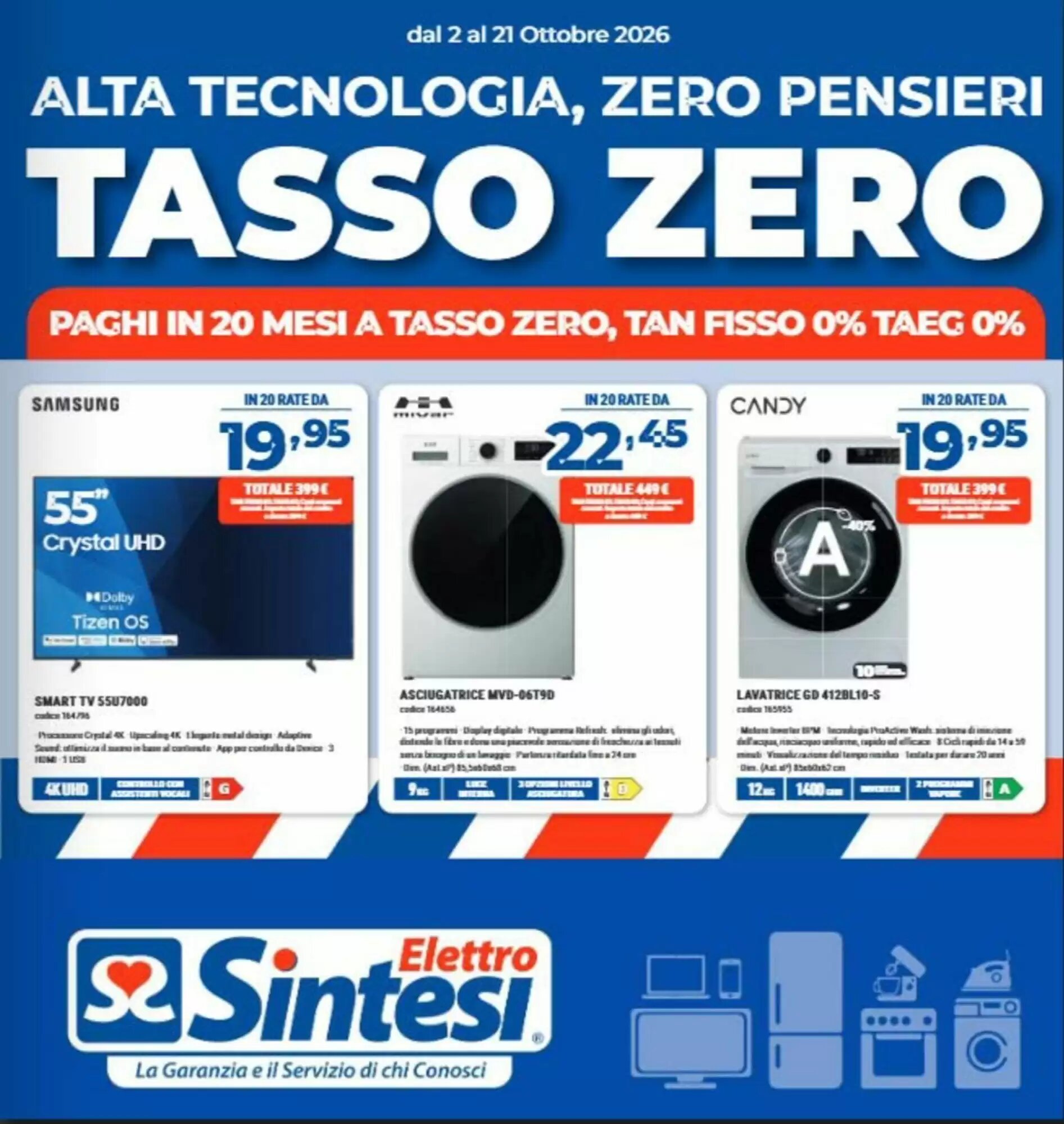 Volantino promozionale Elettrosintesi  valide dal 02/10/2026 - Pagina 1.