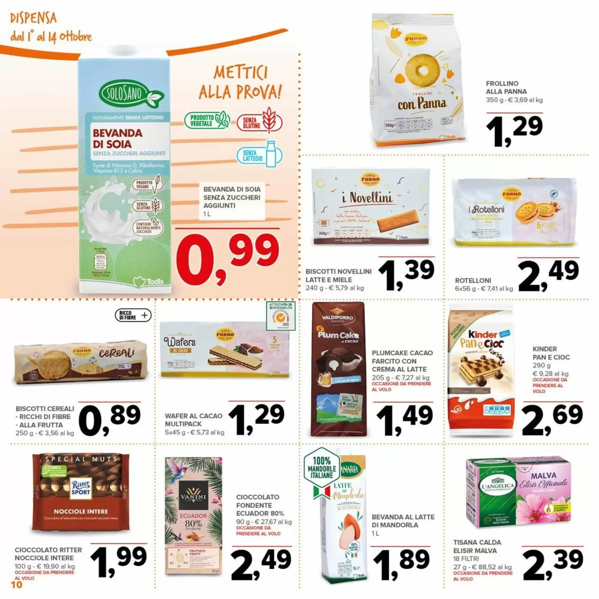 Volantino promozionale Todis  valide dal 02/10/2026 - Pagina 10.