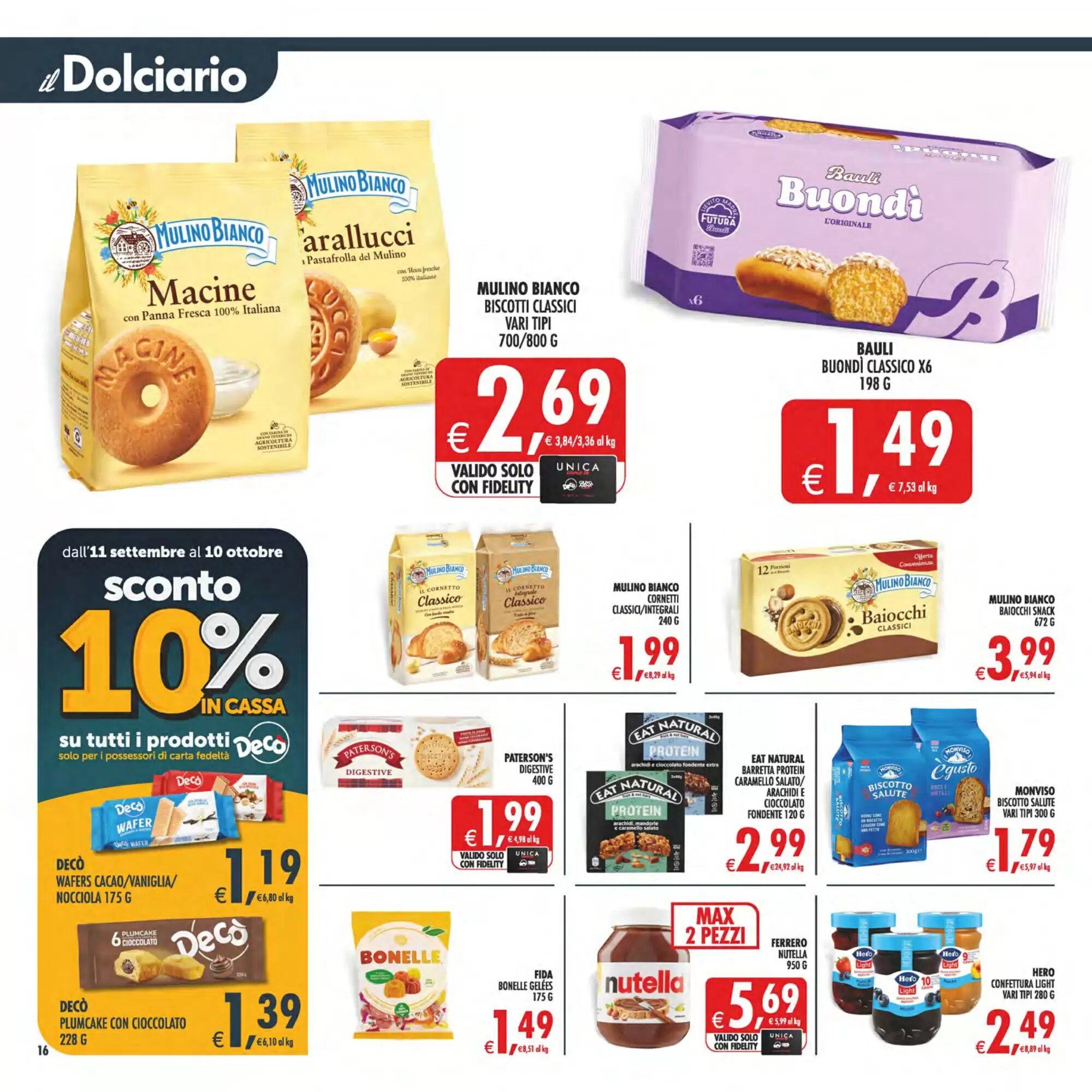 Volantino promozionale Deco Iperstore  valide dal 02/10/2026 - Pagina 16.