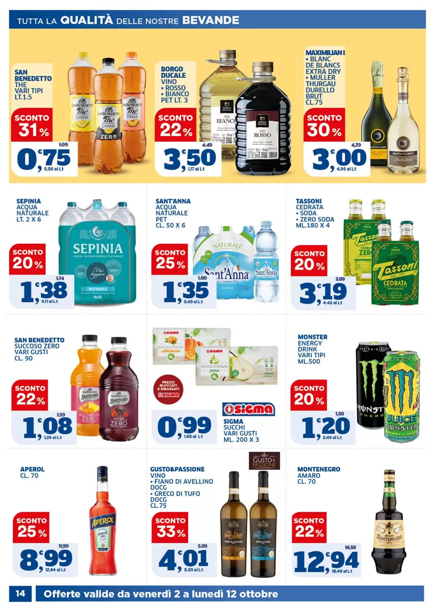 Volantino promozionale Ok Sigma  valide dal 02/10/2026 - Pagina 14.