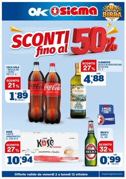 Volantino promozionale Ok Sigma  valide dal 02/10/2026