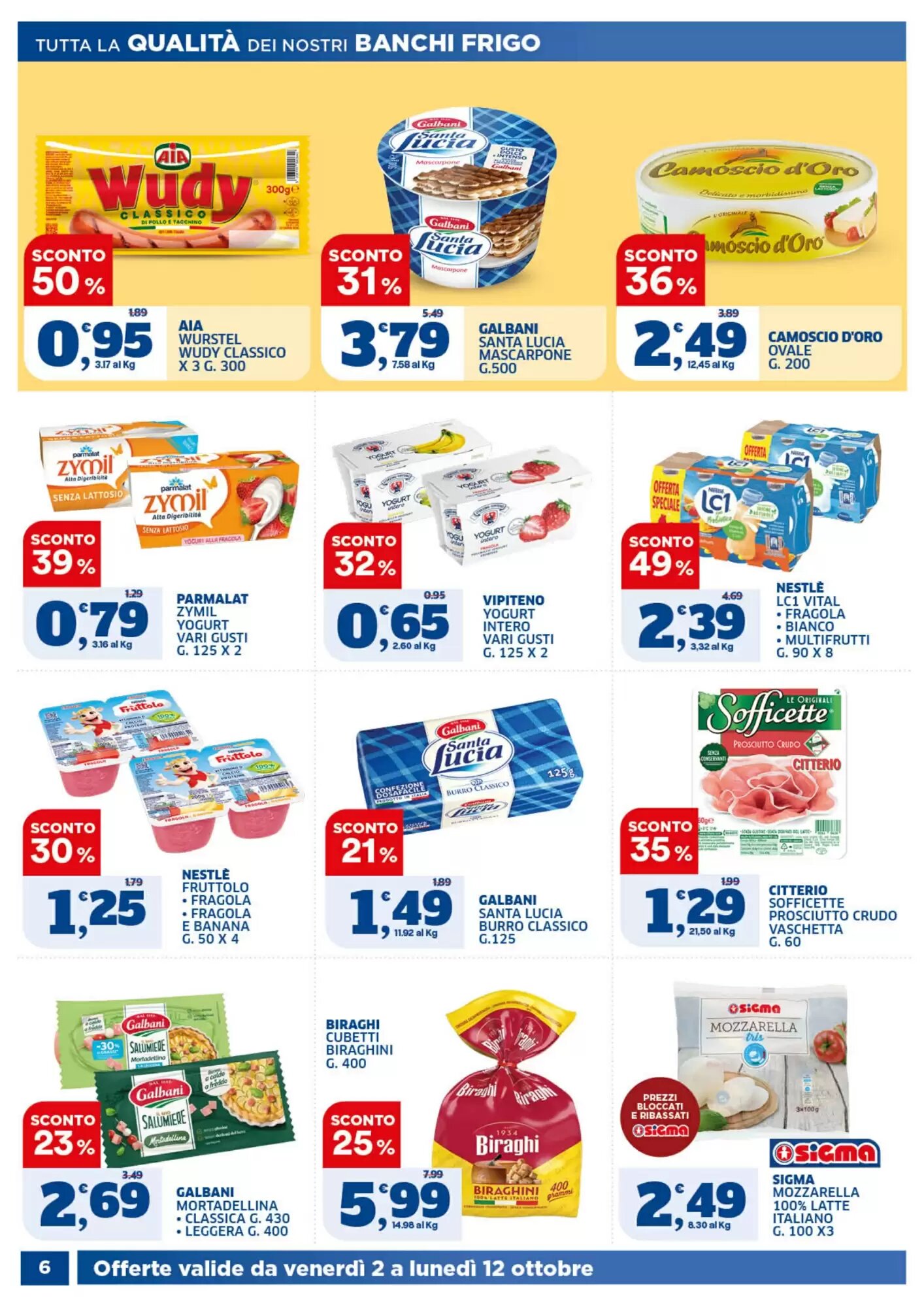 Volantino promozionale Ok Sigma  valide dal 02/10/2026 - Pagina 6.