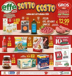 Volantino promozionale Supermercati EffePiù  valide dal 02/10/2026