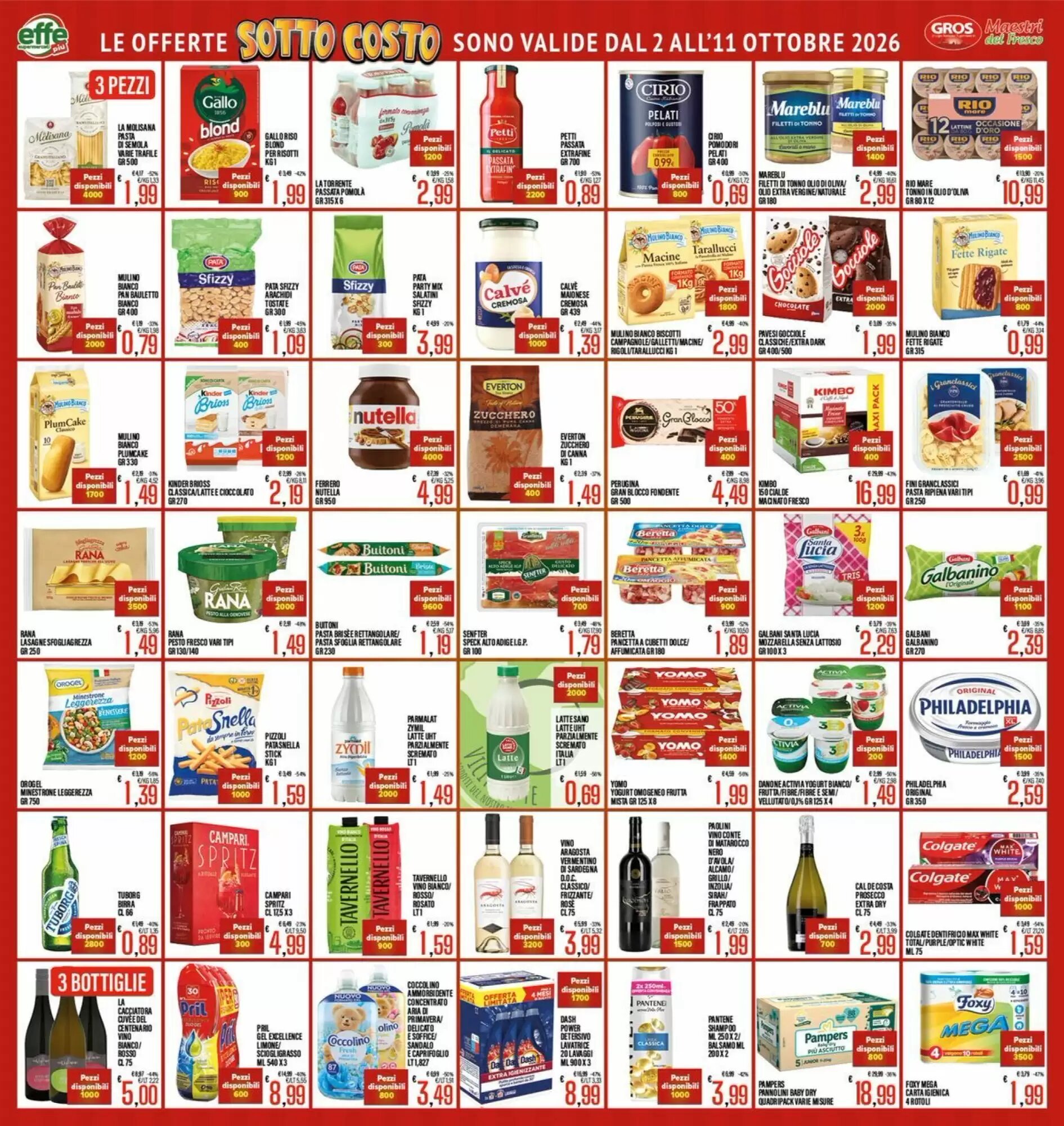 Volantino promozionale Supermercati EffePiù  valide dal 02/10/2026 - Pagina 8.