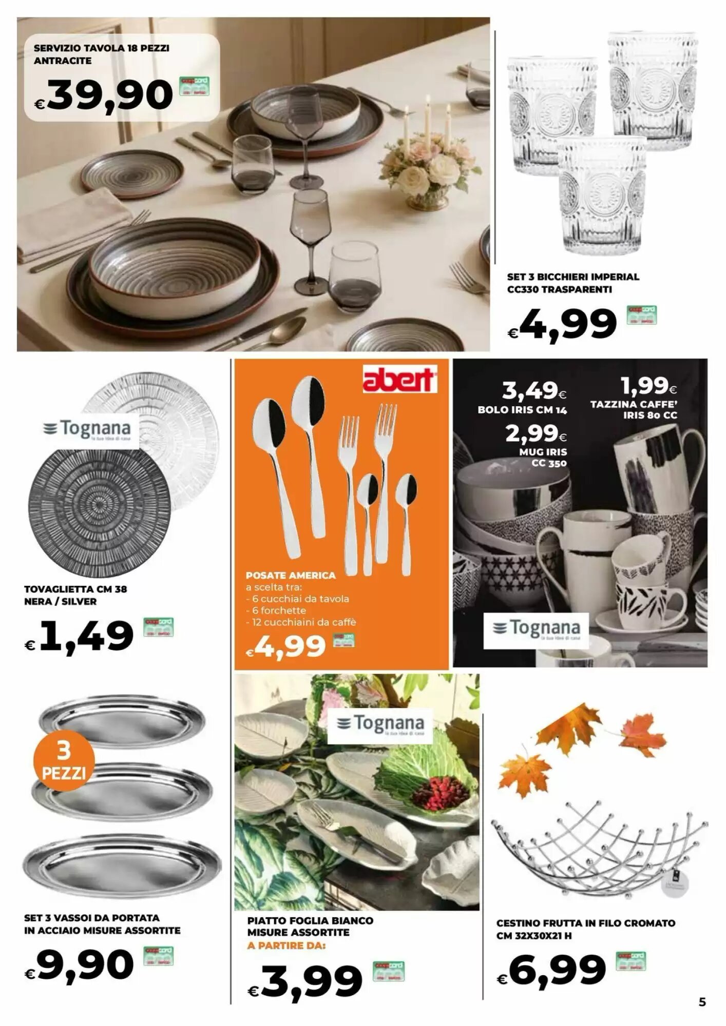 Volantino promozionale Coop Master Alleanza 3.0  valide dal 02/10/2026 - Pagina 5.