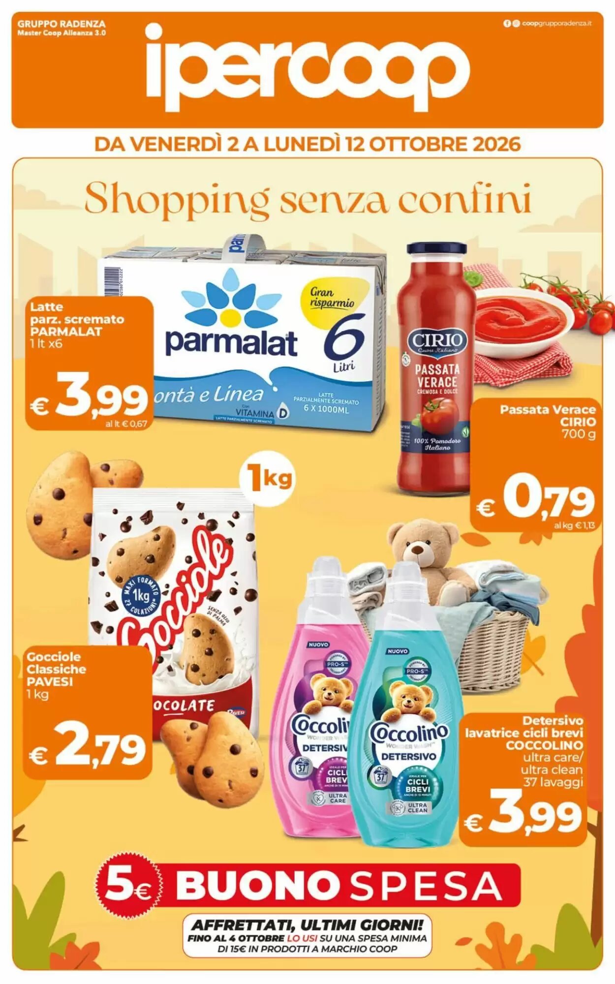 Volantino promozionale Ipercoop valide dal 02/10/2026 - Pagina 1.