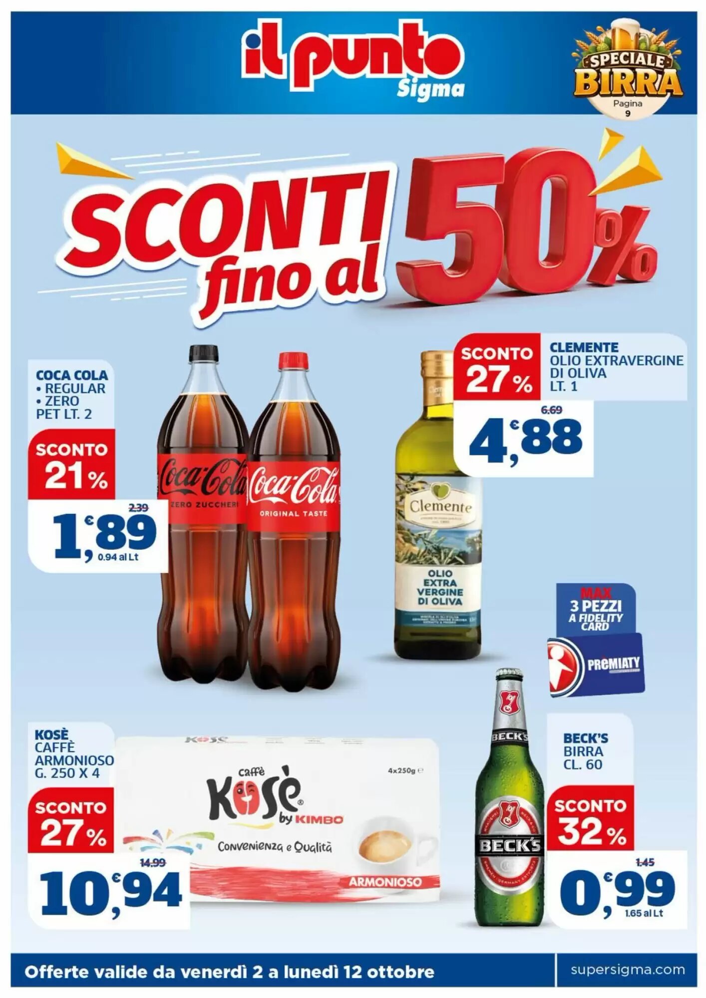 Volantino promozionale Il Punto Sigma valide dal 02/10/2026 - Pagina 1.