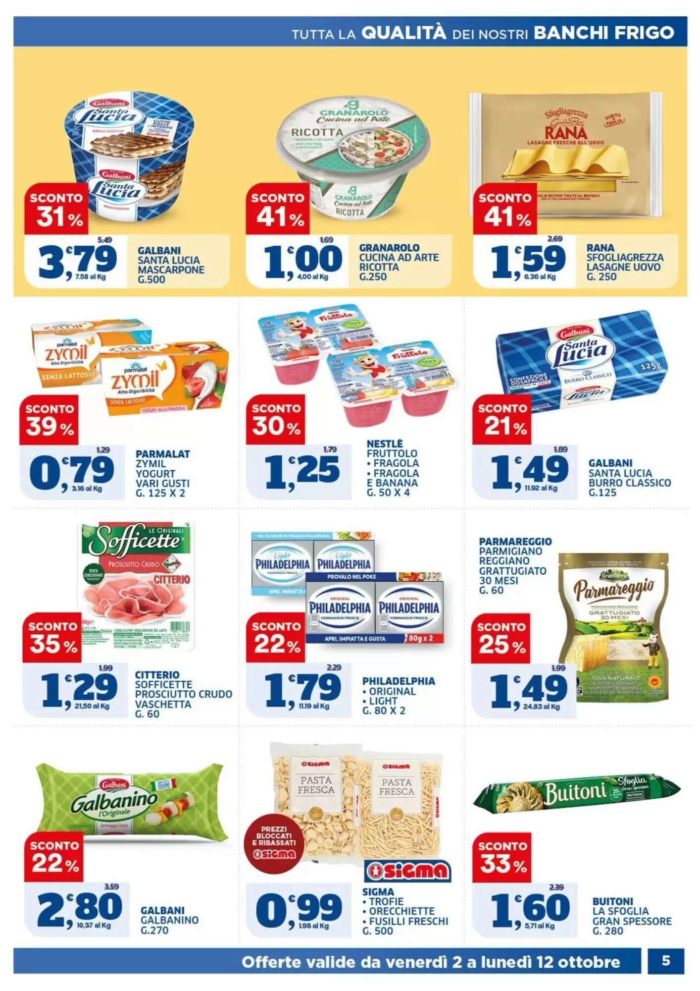 Volantino promozionale Il Punto Sigma  valide dal 02/10/2026 - Pagina 5.