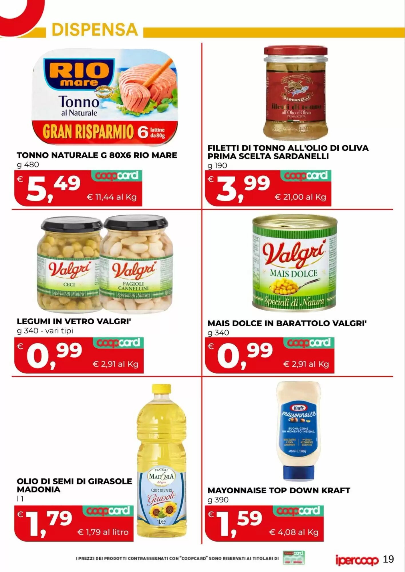 Volantino promozionale Coop Master Alleanza 3.0  valide dal 02/10/2026 - Pagina 20.