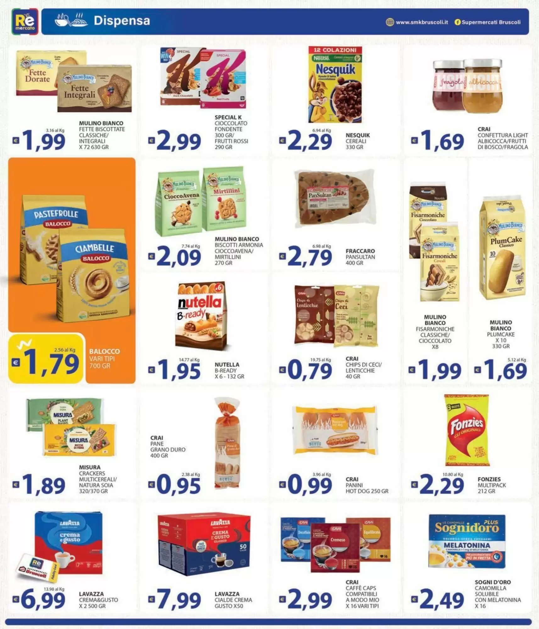 Volantino promozionale Supermercati Bruscoli  valide dal 02/10/2026 - Pagina 8.