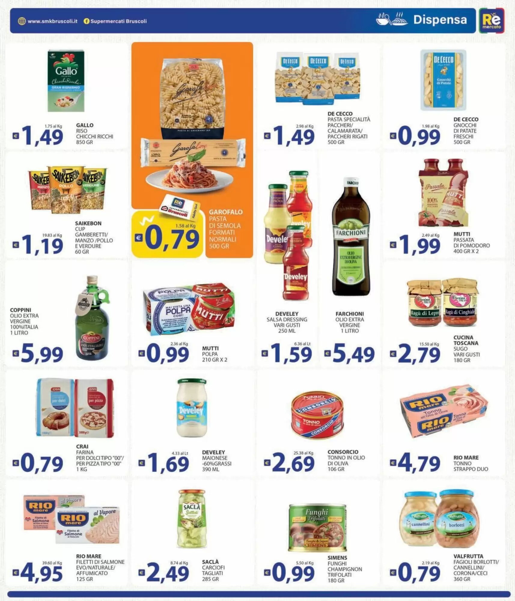 Volantino promozionale Supermercati Bruscoli  valide dal 02/10/2026 - Pagina 9.