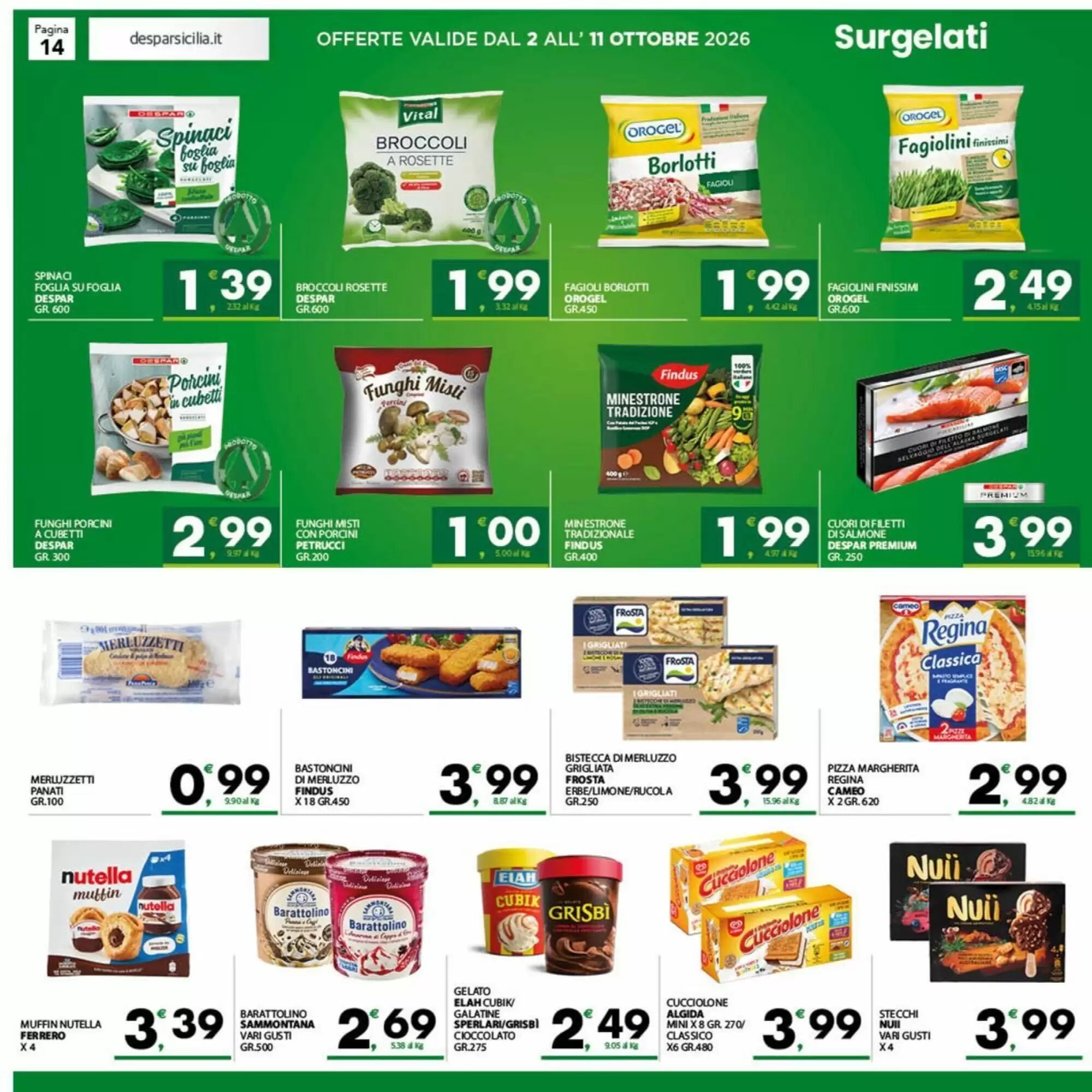 Volantino promozionale Despar  valide dal 02/10/2026 - Pagina 14.