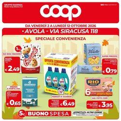 Volantino promozionale Coop  valide dal 02/10/2026