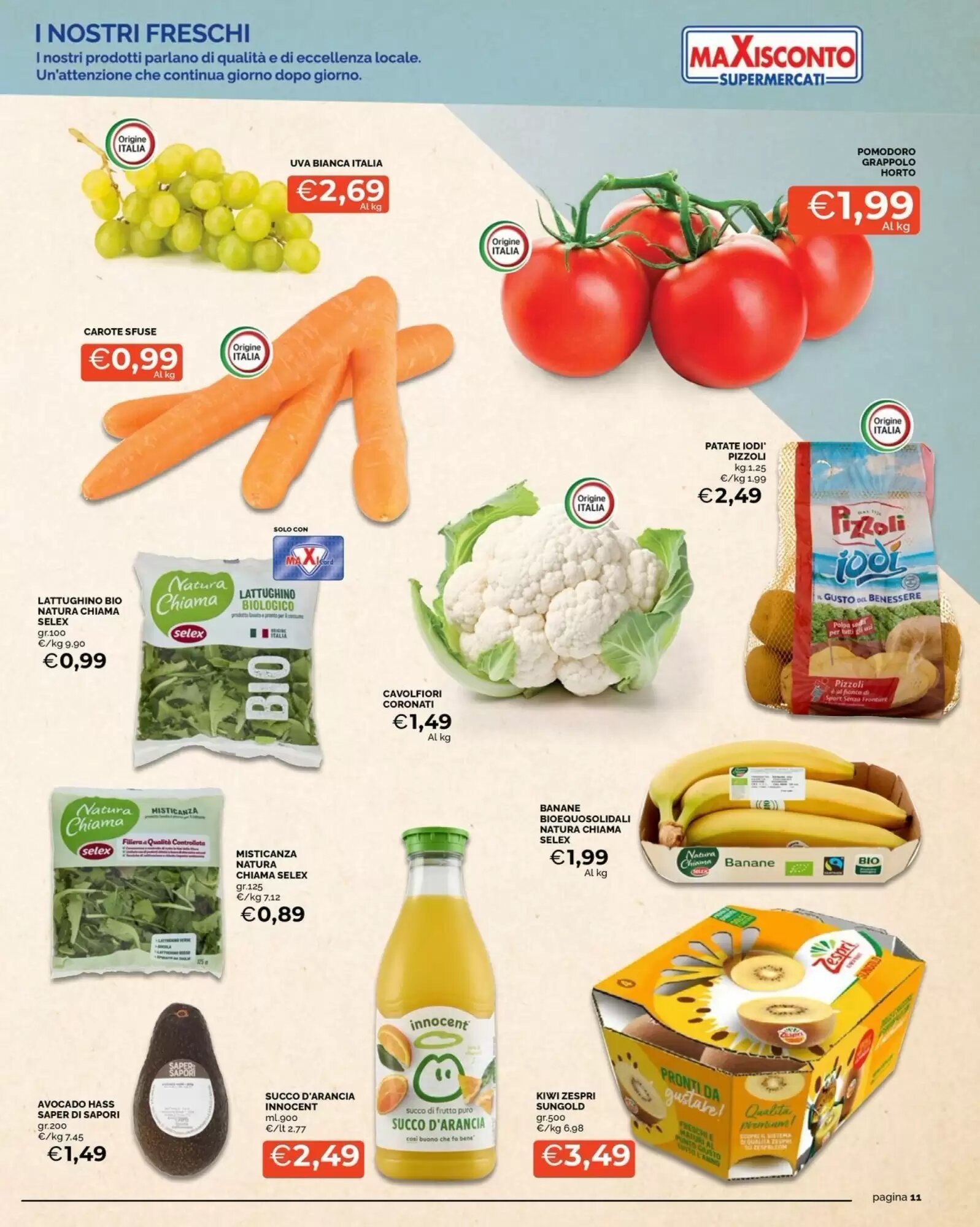 Volantino promozionale Maxisconto  valide dal 02/10/2026 - Pagina 11.