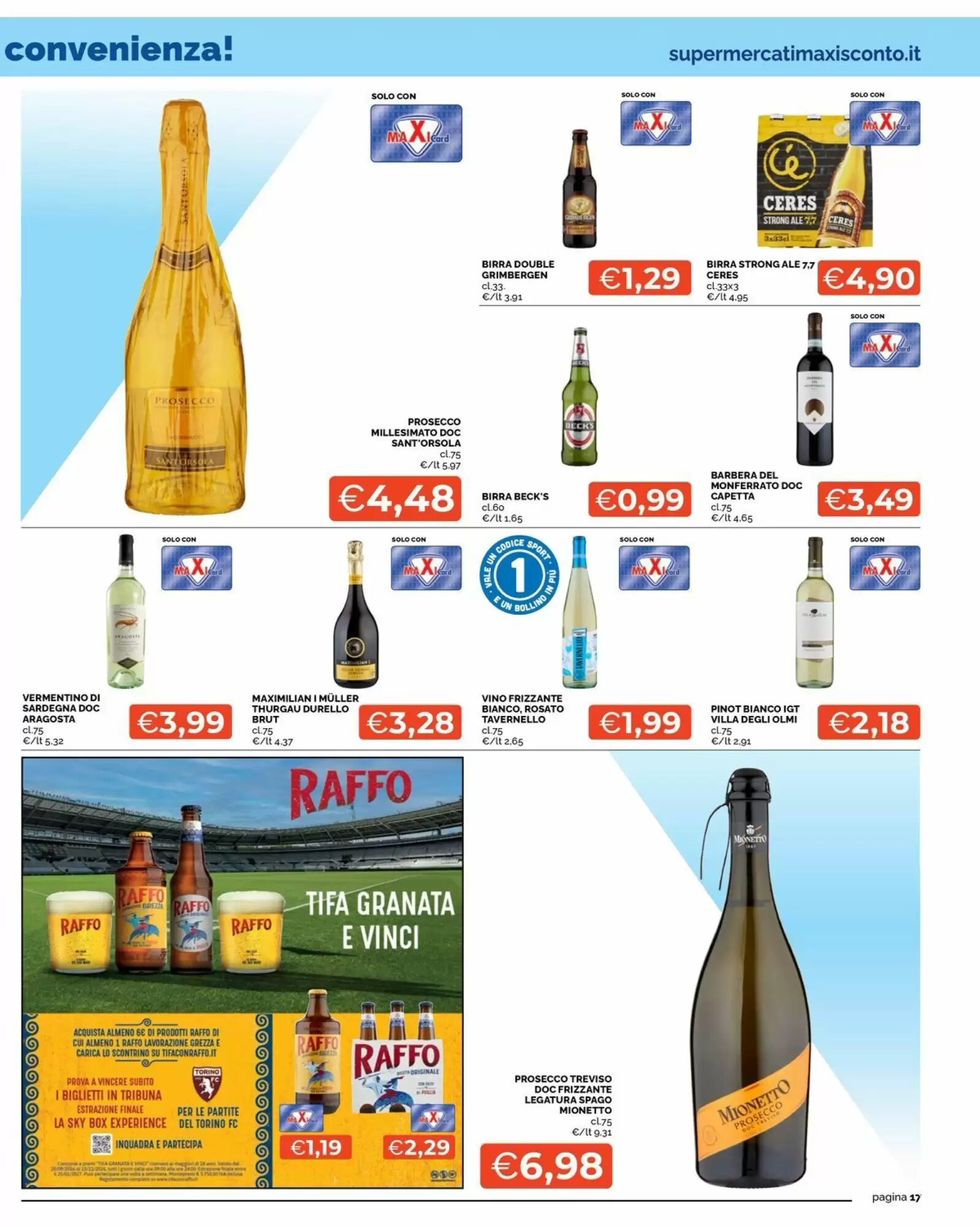 Volantino promozionale Maxisconto  valide dal 02/10/2026 - Pagina 17.