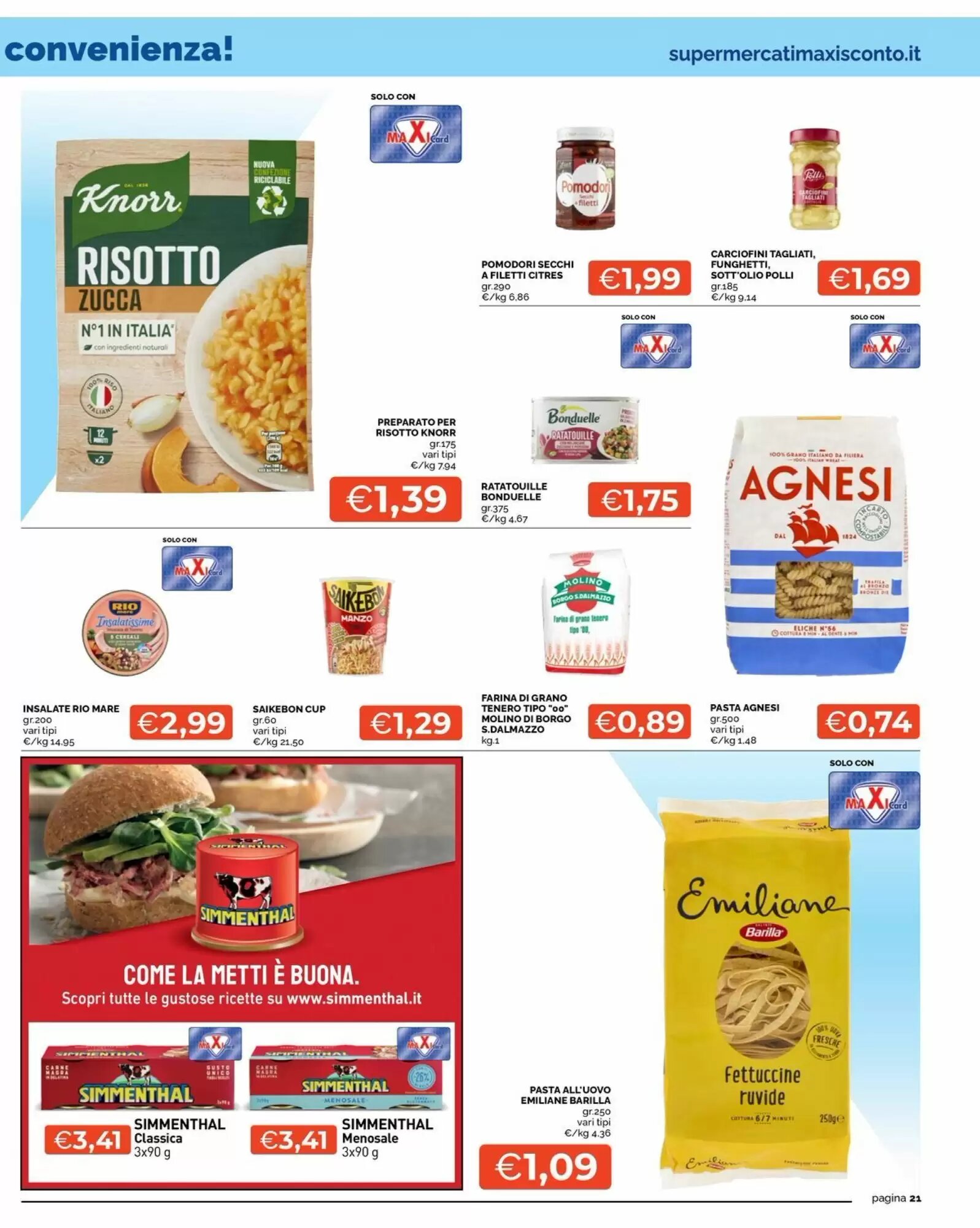 Volantino promozionale Maxisconto  valide dal 02/10/2026 - Pagina 21.