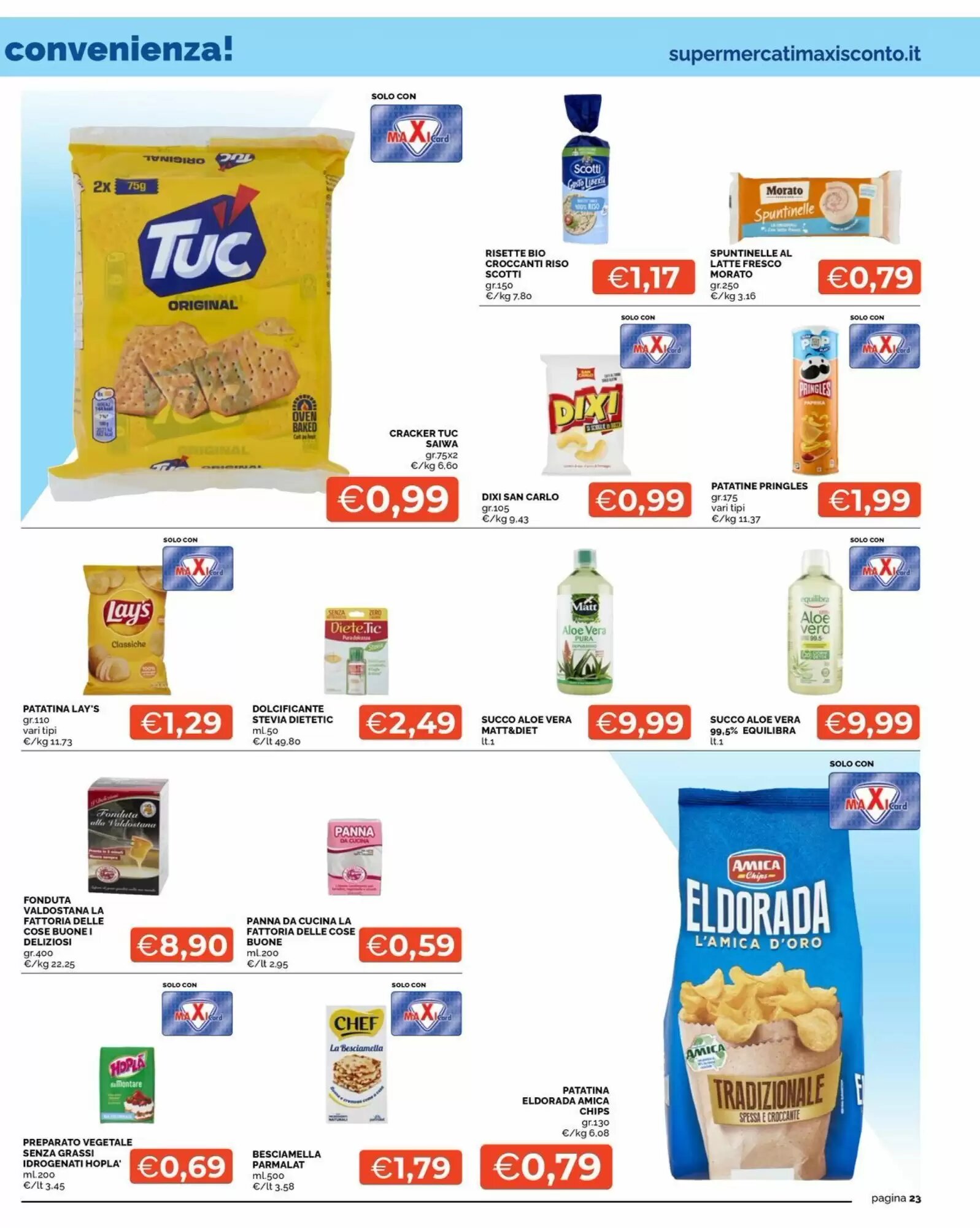 Volantino promozionale Maxisconto  valide dal 02/10/2026 - Pagina 23.