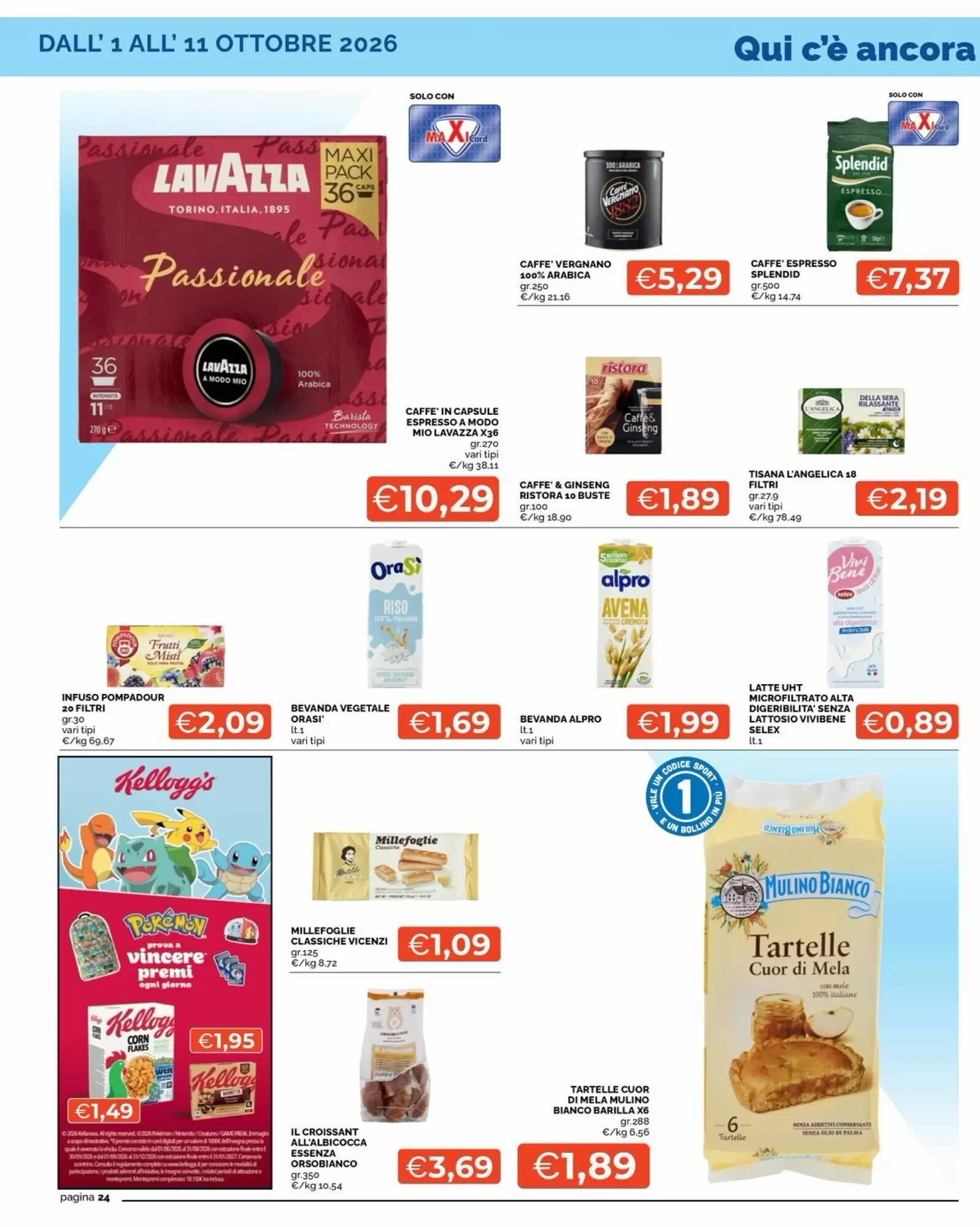 Volantino promozionale Maxisconto  valide dal 02/10/2026 - Pagina 24.
