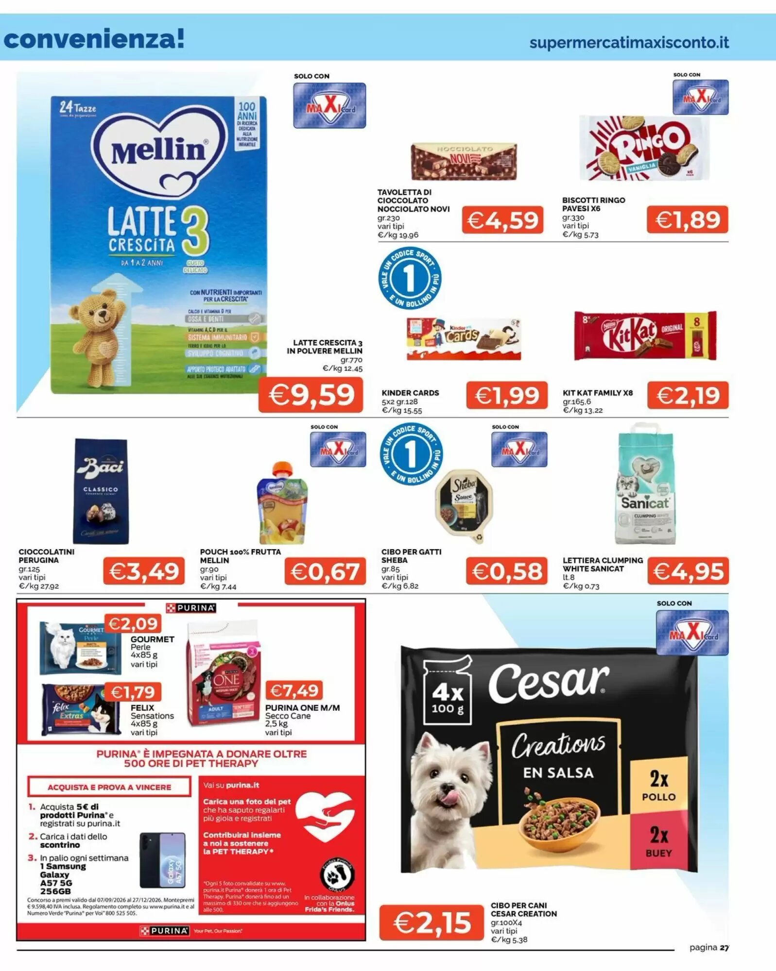 Volantino promozionale Maxisconto  valide dal 02/10/2026 - Pagina 27.