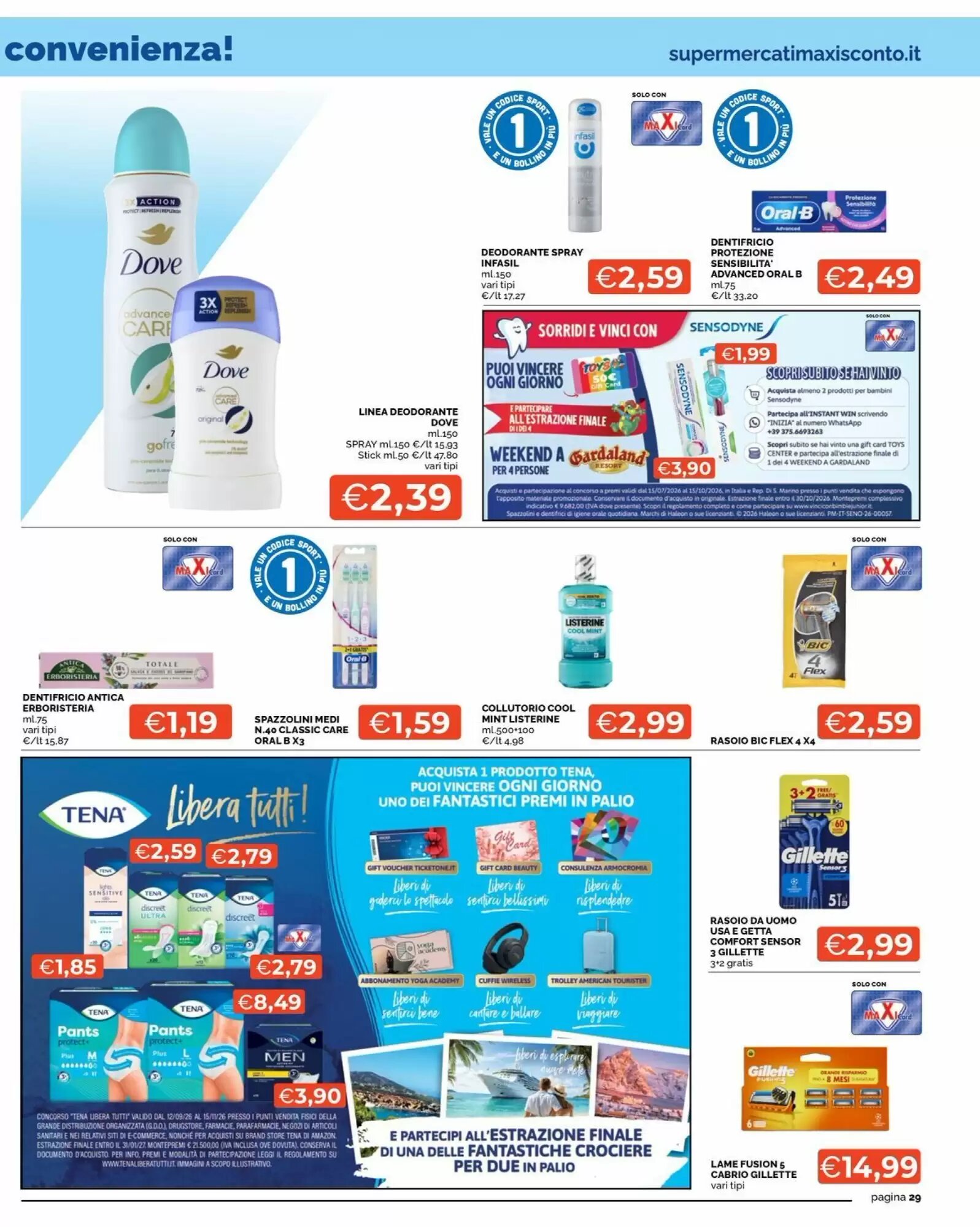 Volantino promozionale Maxisconto  valide dal 02/10/2026 - Pagina 29.