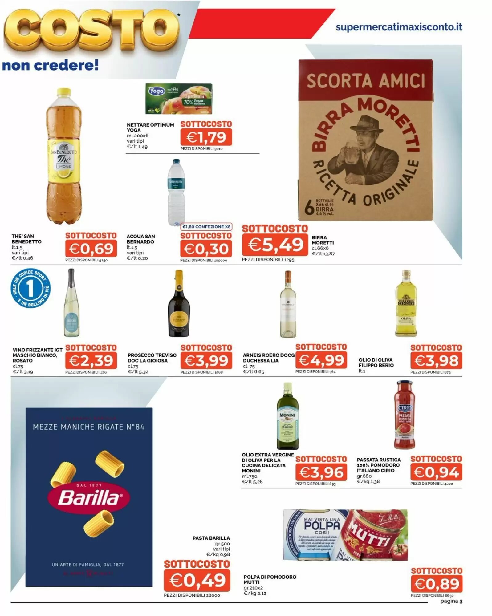 Volantino promozionale Maxisconto  valide dal 02/10/2026 - Pagina 3.