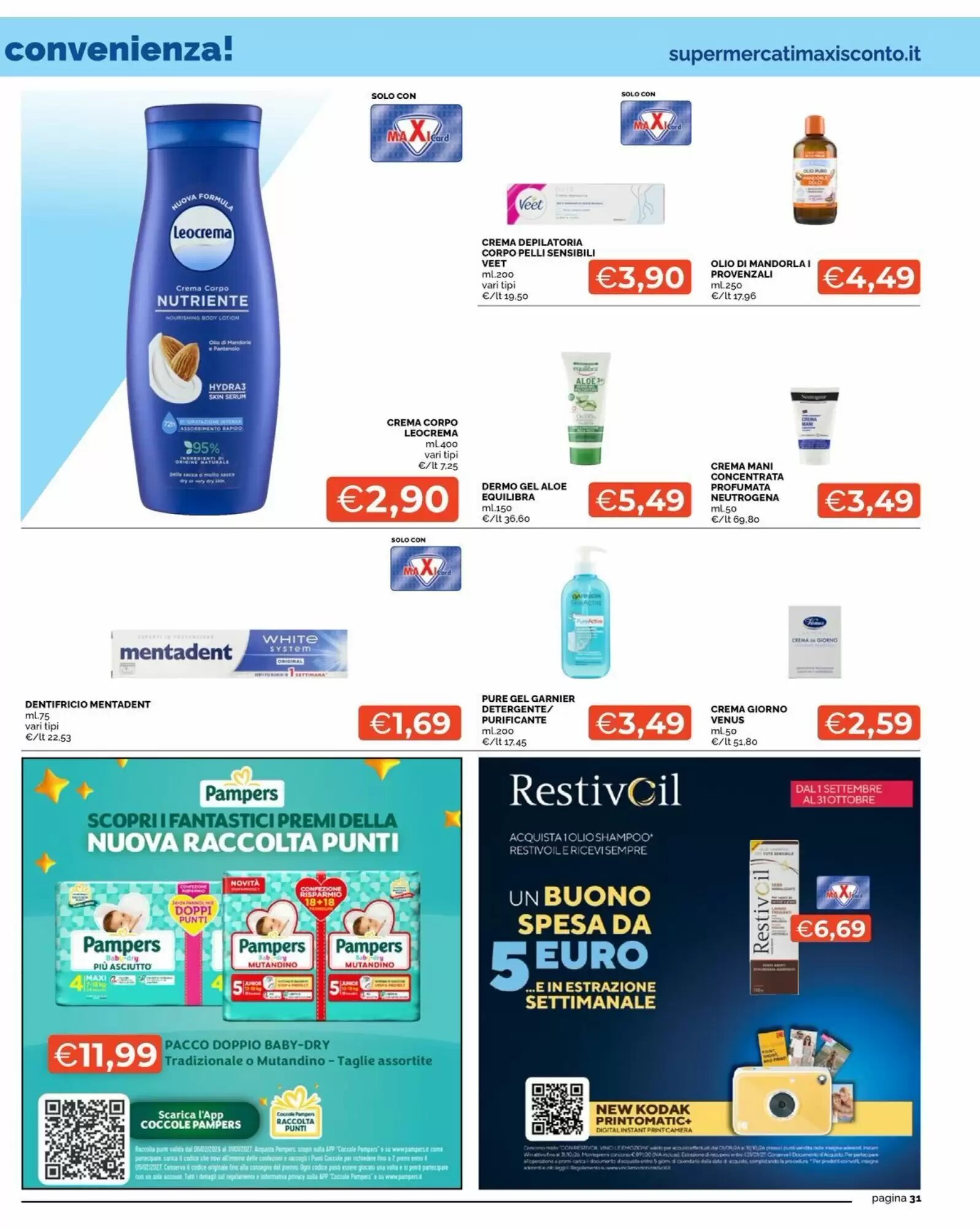 Volantino promozionale Maxisconto  valide dal 02/10/2026 - Pagina 31.