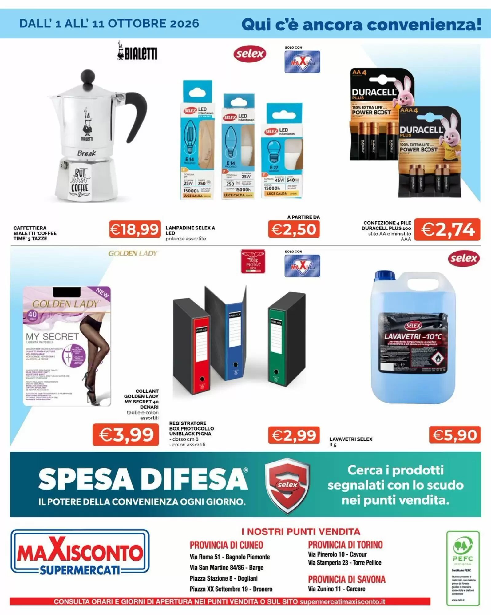 Volantino promozionale Maxisconto  valide dal 02/10/2026 - Pagina 36.