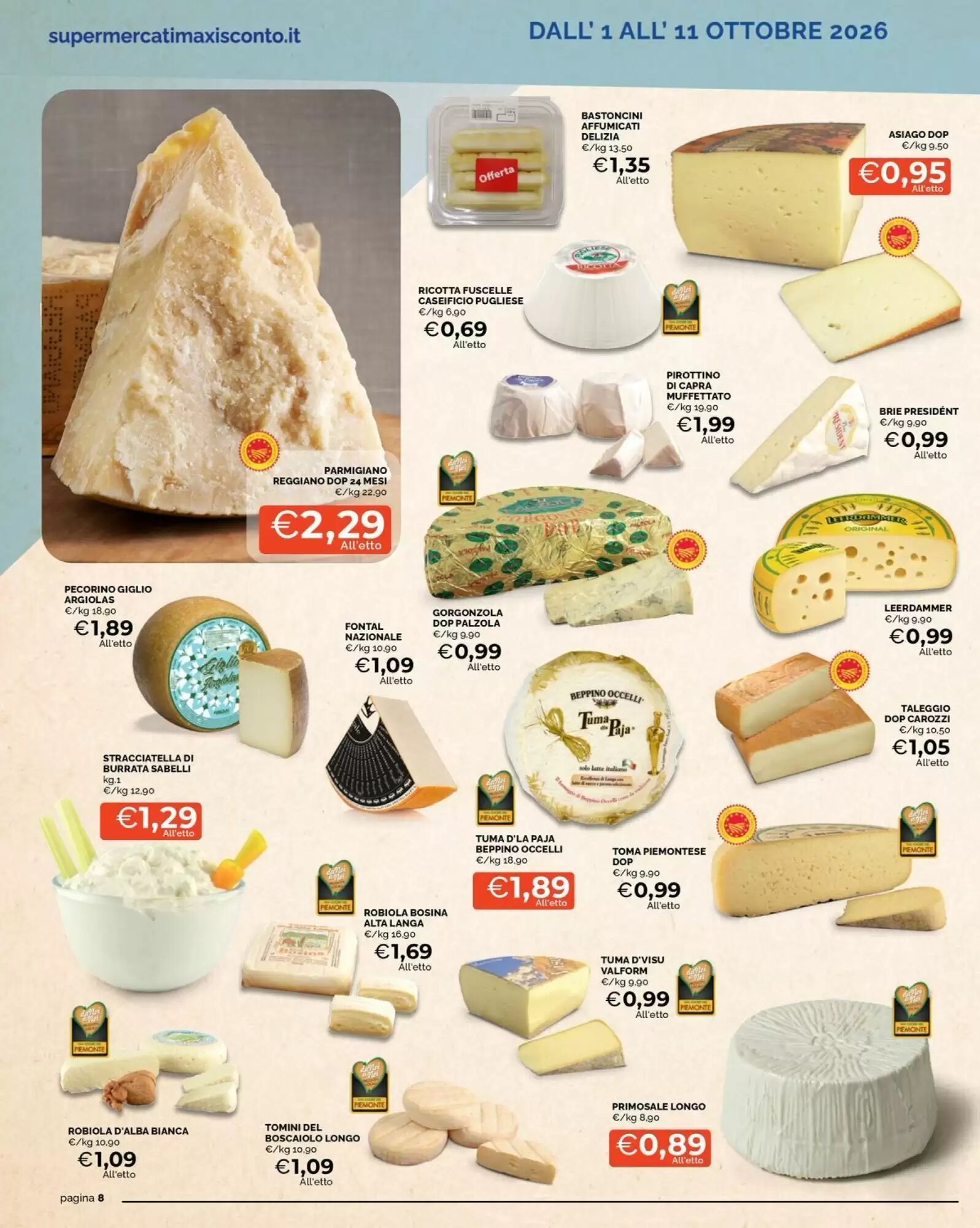 Volantino promozionale Maxisconto  valide dal 02/10/2026 - Pagina 8.