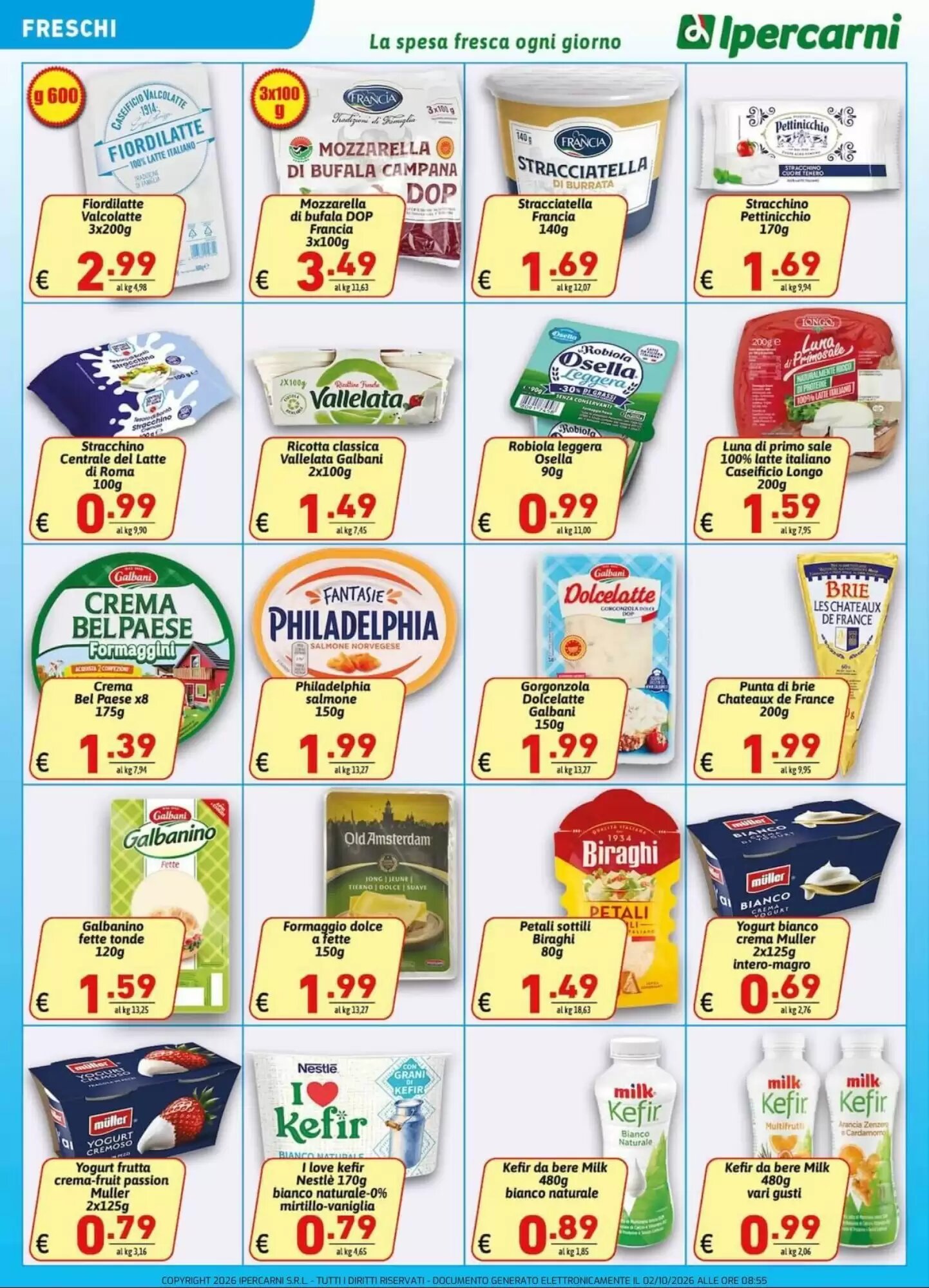 Volantino promozionale Ipercarni  valide dal 02/10/2026 - Pagina 10.