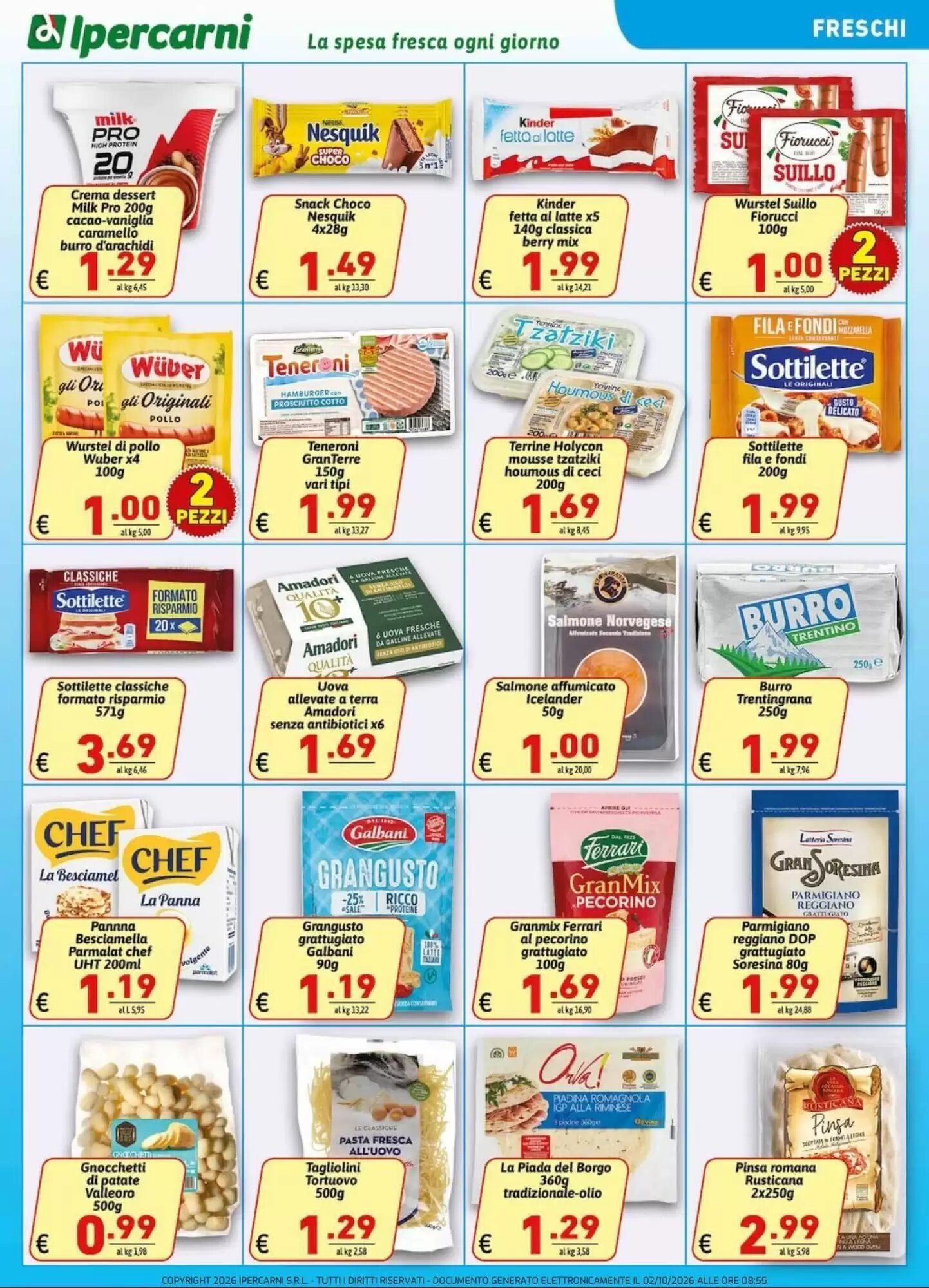 Volantino promozionale Ipercarni  valide dal 02/10/2026 - Pagina 11.
