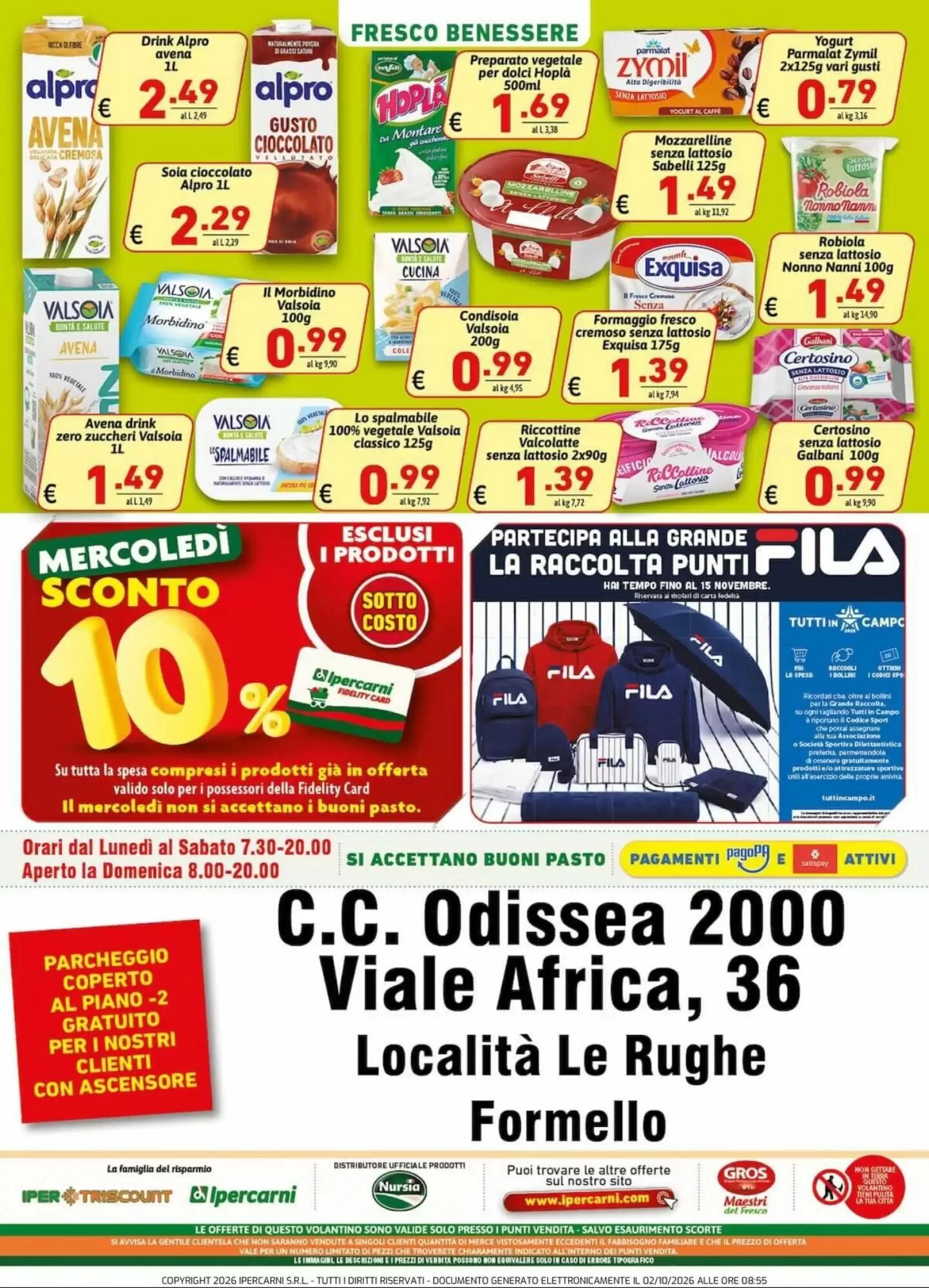 Volantino promozionale Ipercarni  valide dal 02/10/2026 - Pagina 16.