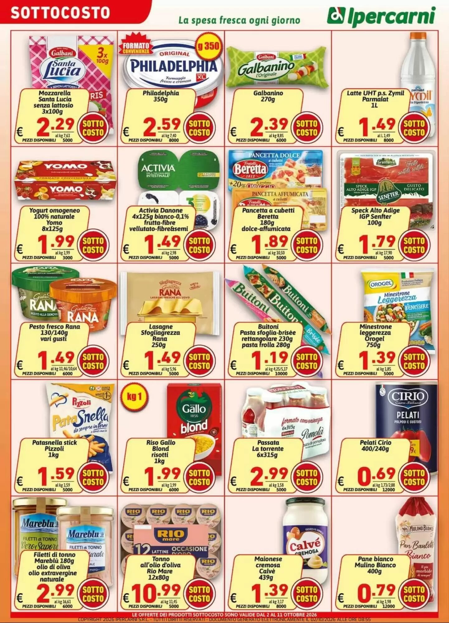 Volantino promozionale Ipercarni  valide dal 02/10/2026 - Pagina 2.