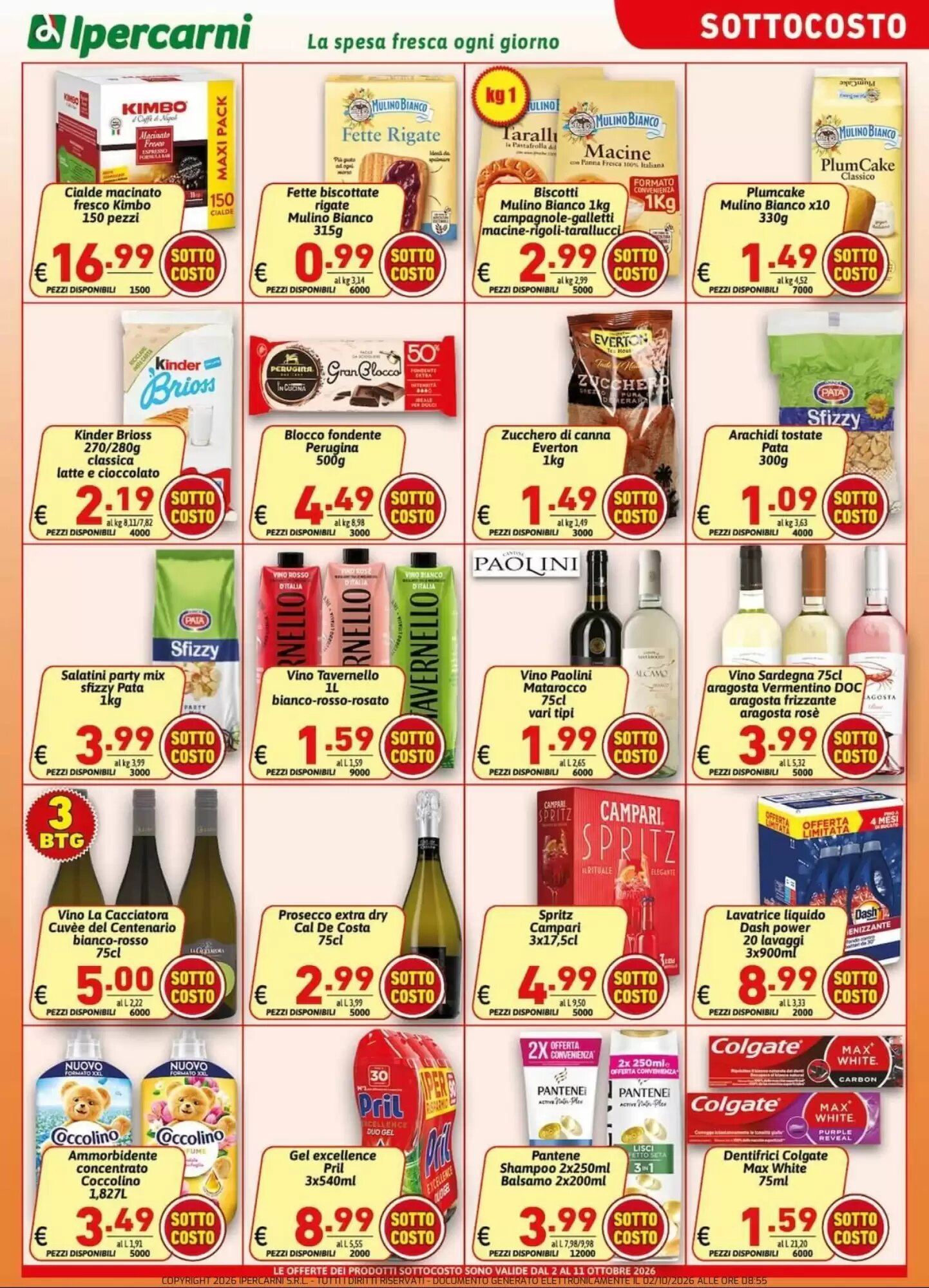 Volantino promozionale Ipercarni  valide dal 02/10/2026 - Pagina 3.