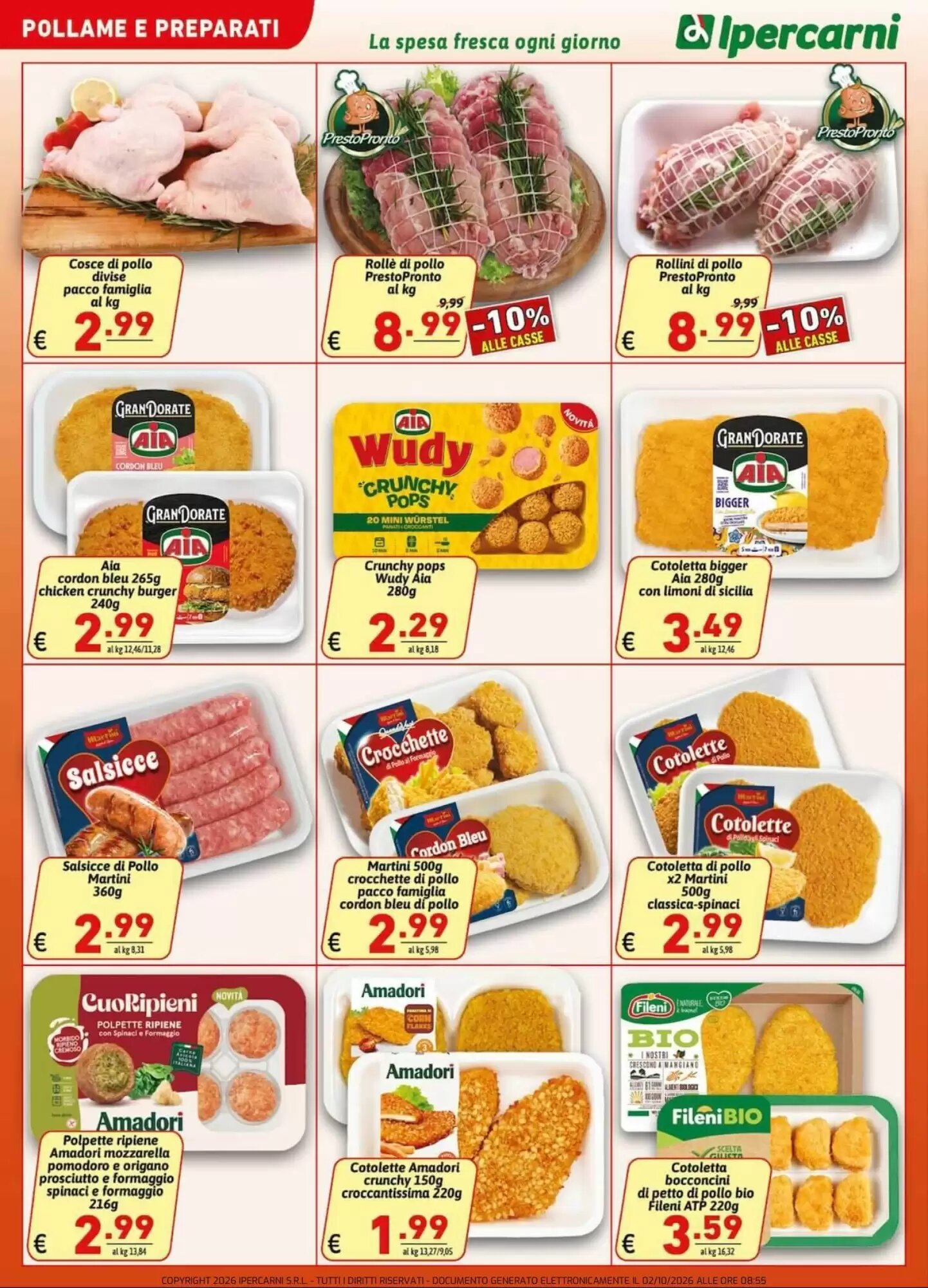 Volantino promozionale Ipercarni  valide dal 02/10/2026 - Pagina 6.