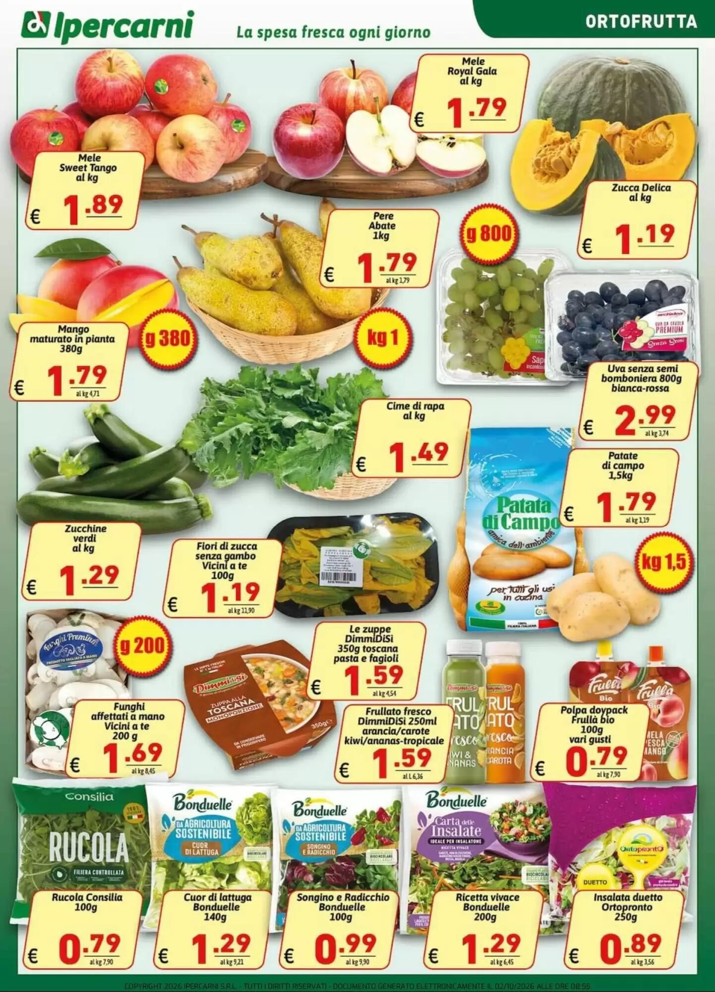 Volantino promozionale Ipercarni  valide dal 02/10/2026 - Pagina 7.