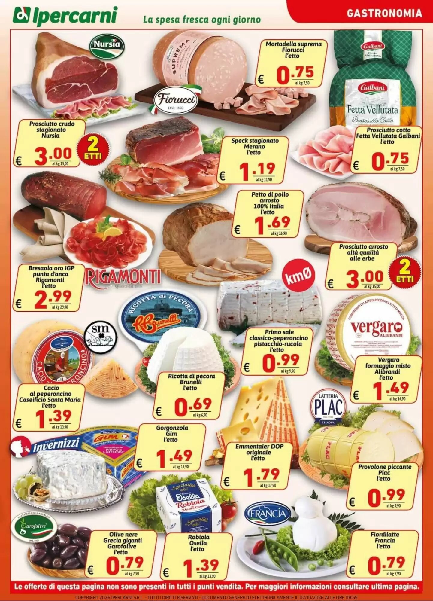 Volantino promozionale Ipercarni  valide dal 02/10/2026 - Pagina 9.