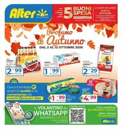 Volantino promozionale Alter Discount  valide dal 02/10/2026