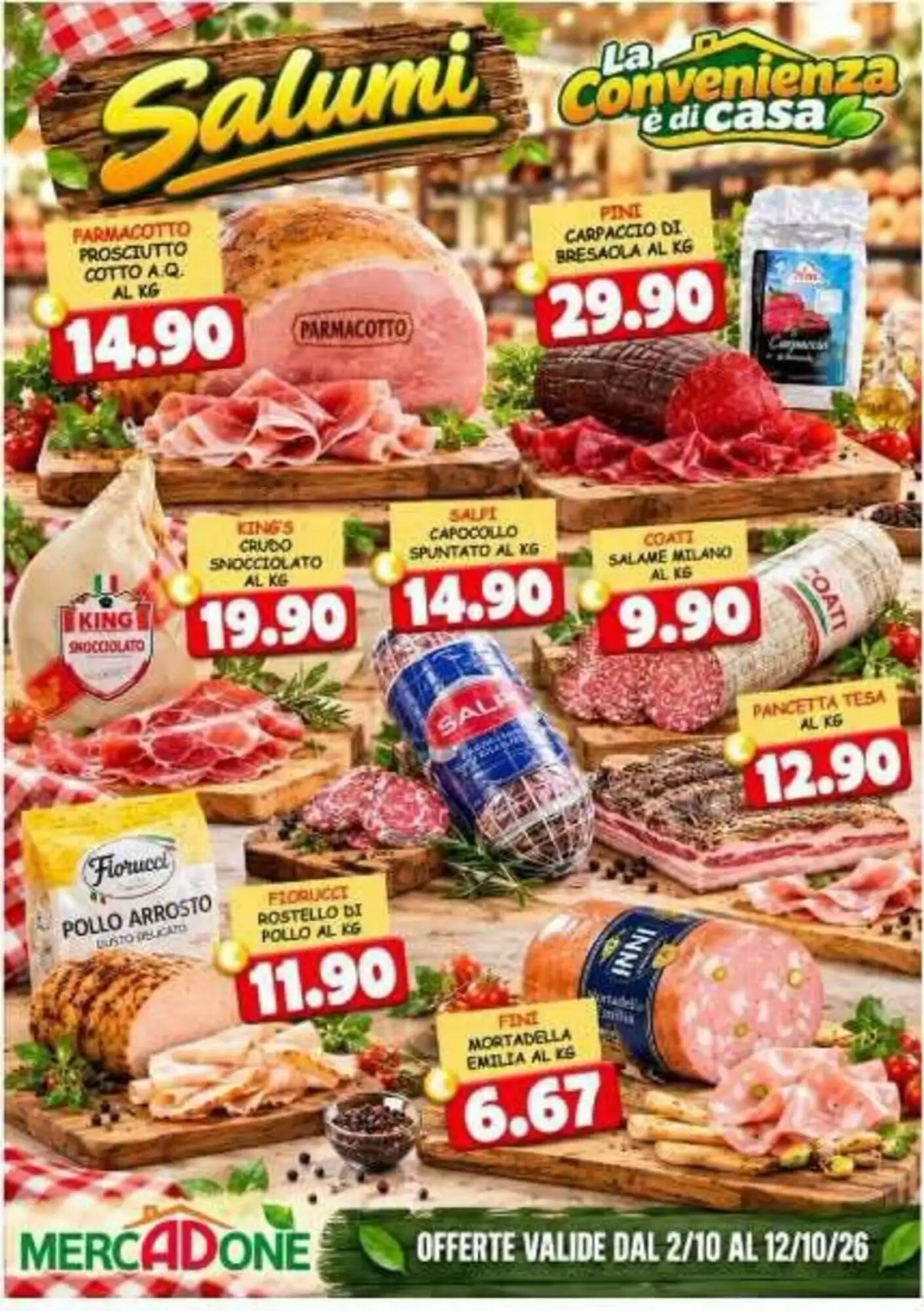Volantino promozionale MercADone  valide dal 02/10/2026 - Pagina 10.