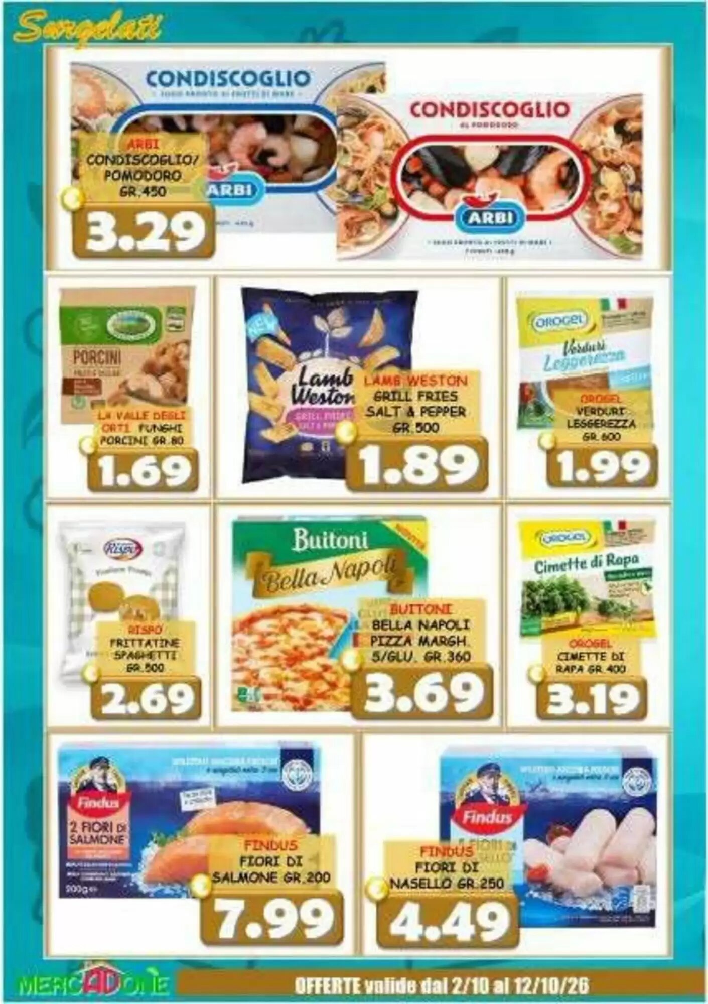 Volantino promozionale MercADone  valide dal 02/10/2026 - Pagina 14.