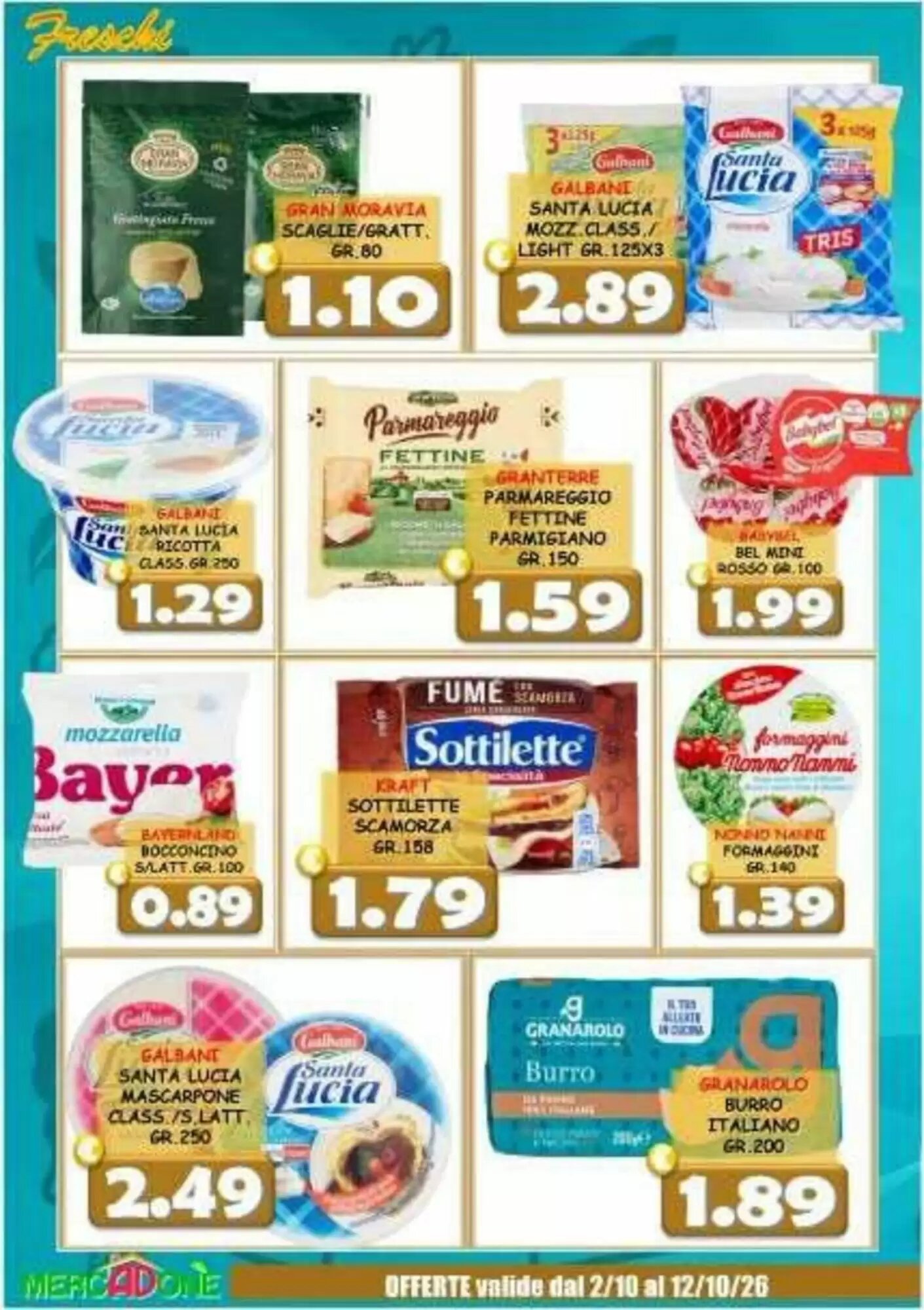 Volantino promozionale MercADone  valide dal 02/10/2026 - Pagina 16.
