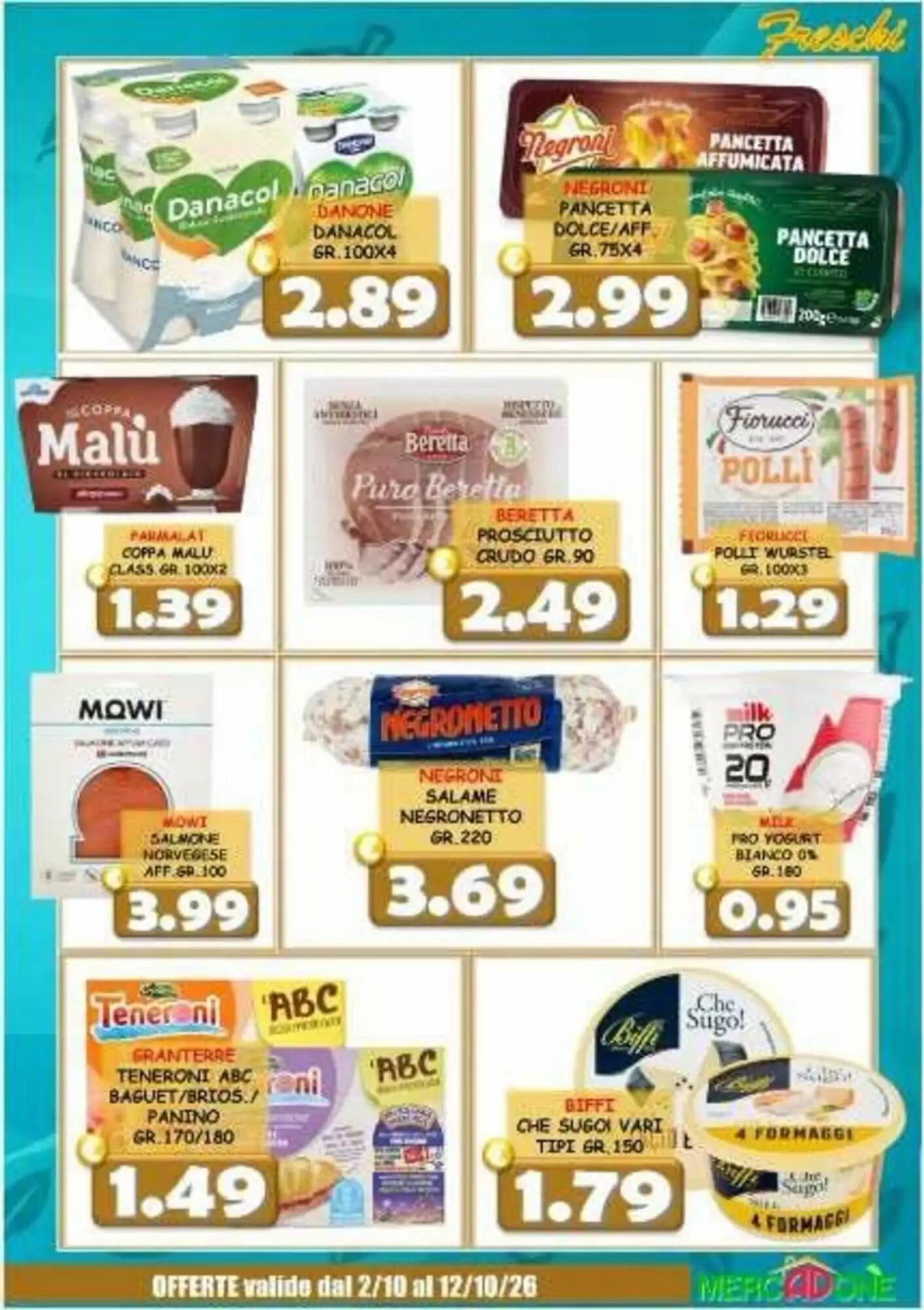 Volantino promozionale MercADone  valide dal 02/10/2026 - Pagina 17.