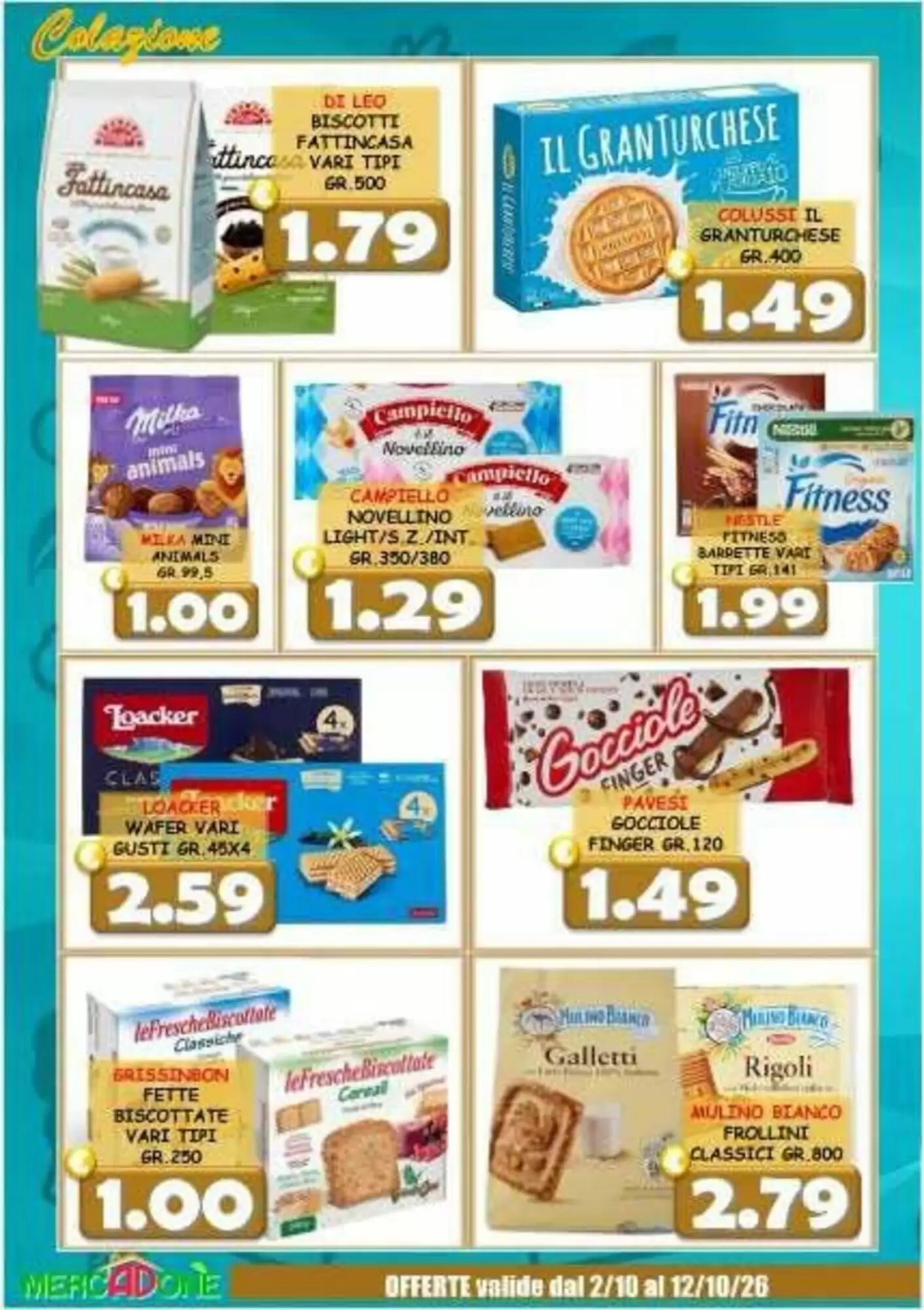Volantino promozionale MercADone  valide dal 02/10/2026 - Pagina 18.