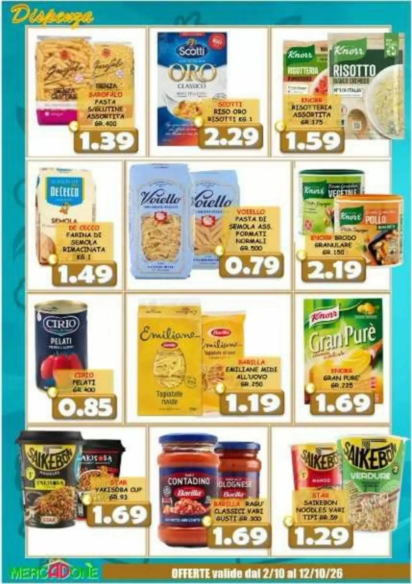 Volantino promozionale MercADone  valide dal 02/10/2026 - Pagina 20.