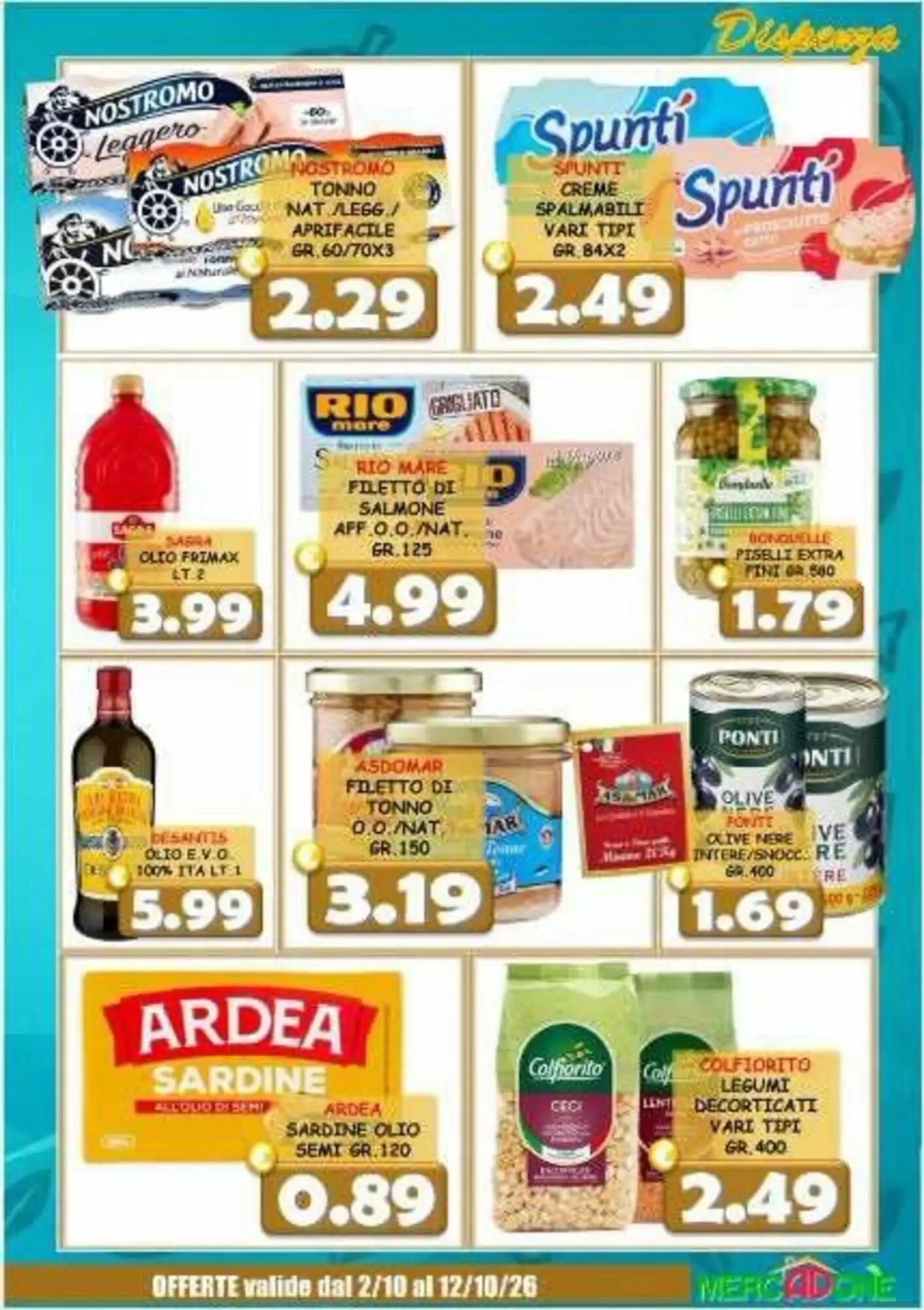 Volantino promozionale MercADone  valide dal 02/10/2026 - Pagina 21.