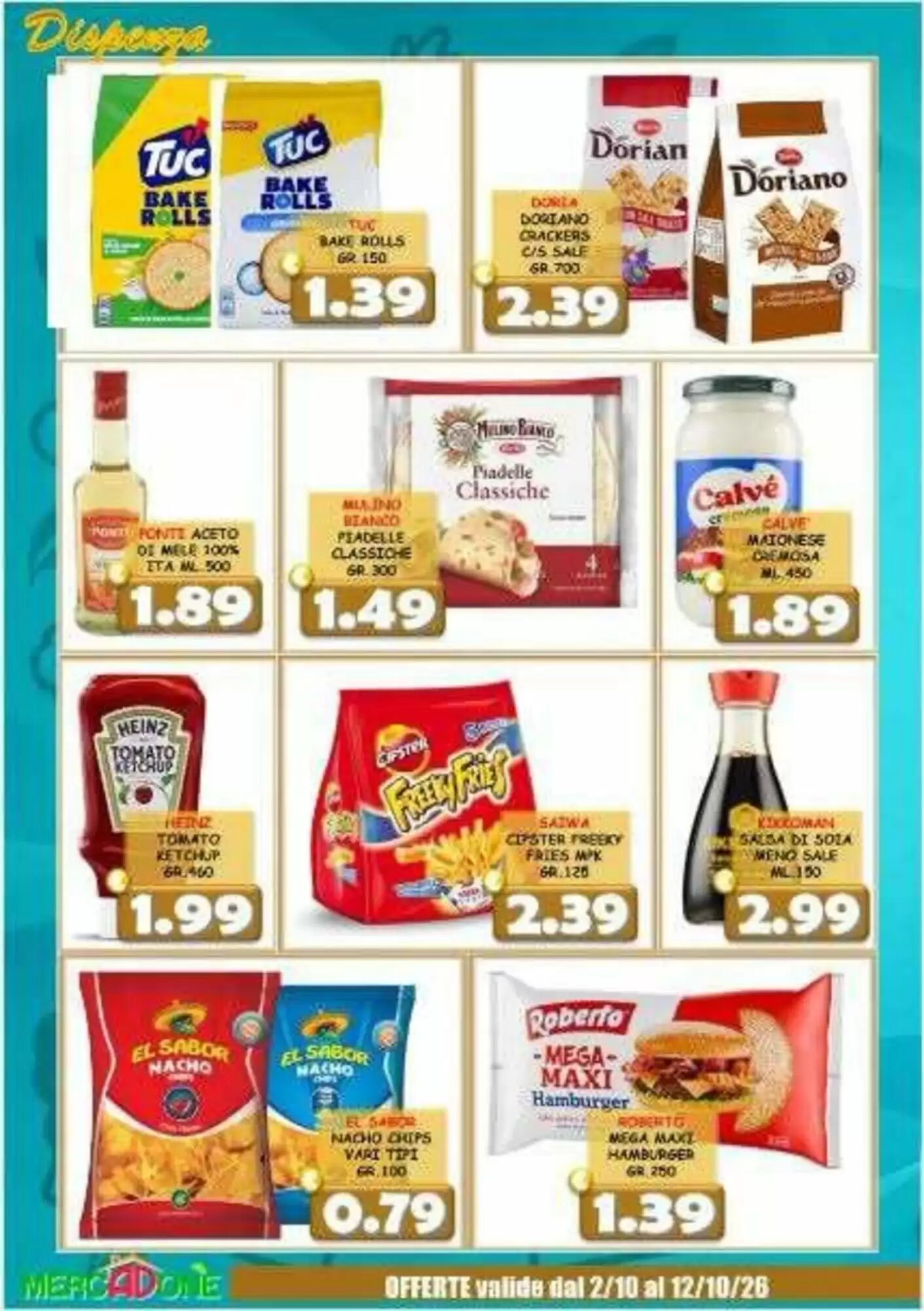 Volantino promozionale MercADone  valide dal 02/10/2026 - Pagina 22.